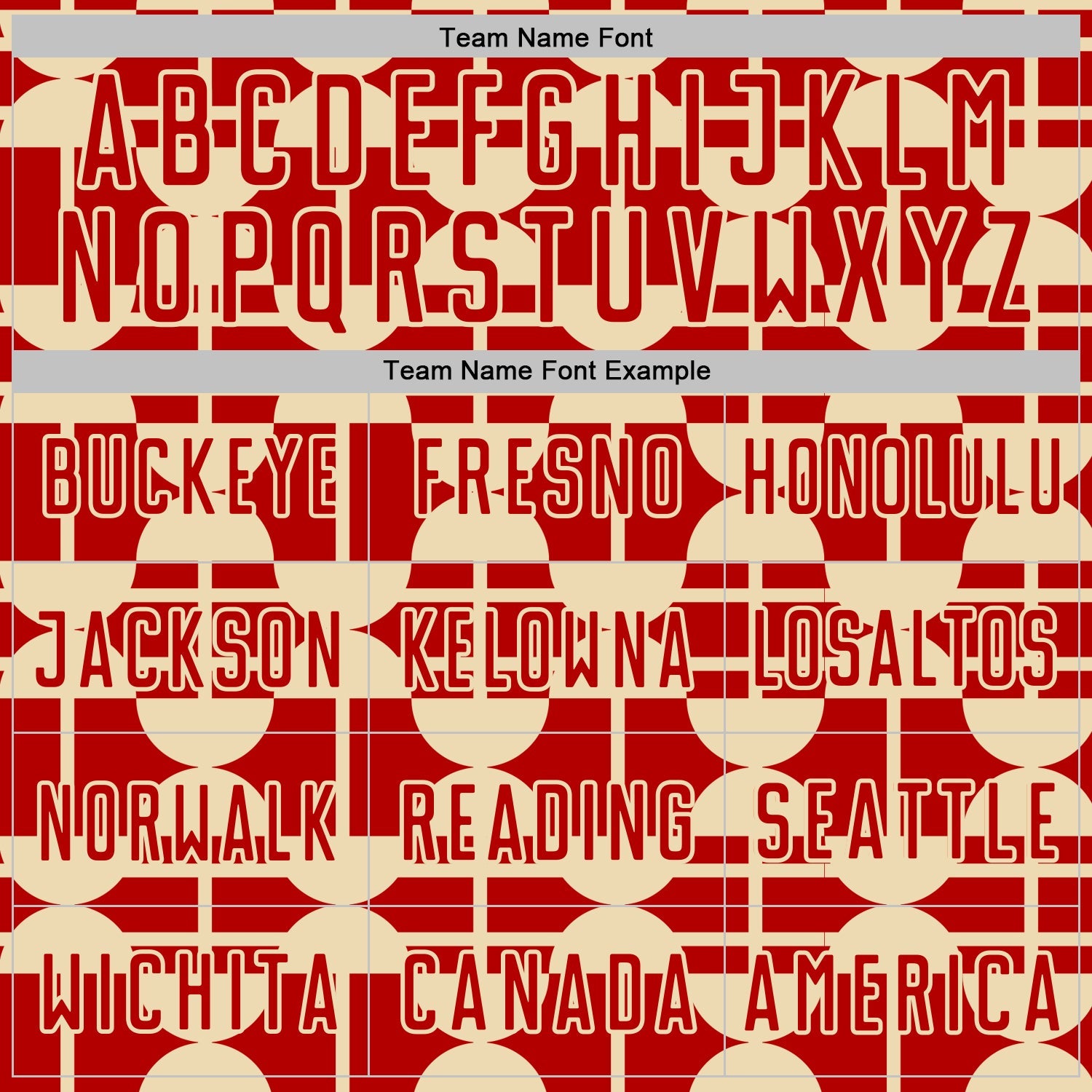 Custom Red Cream Geometric Shapes Sports Sublimation Soccer Uniform Jersey view 5