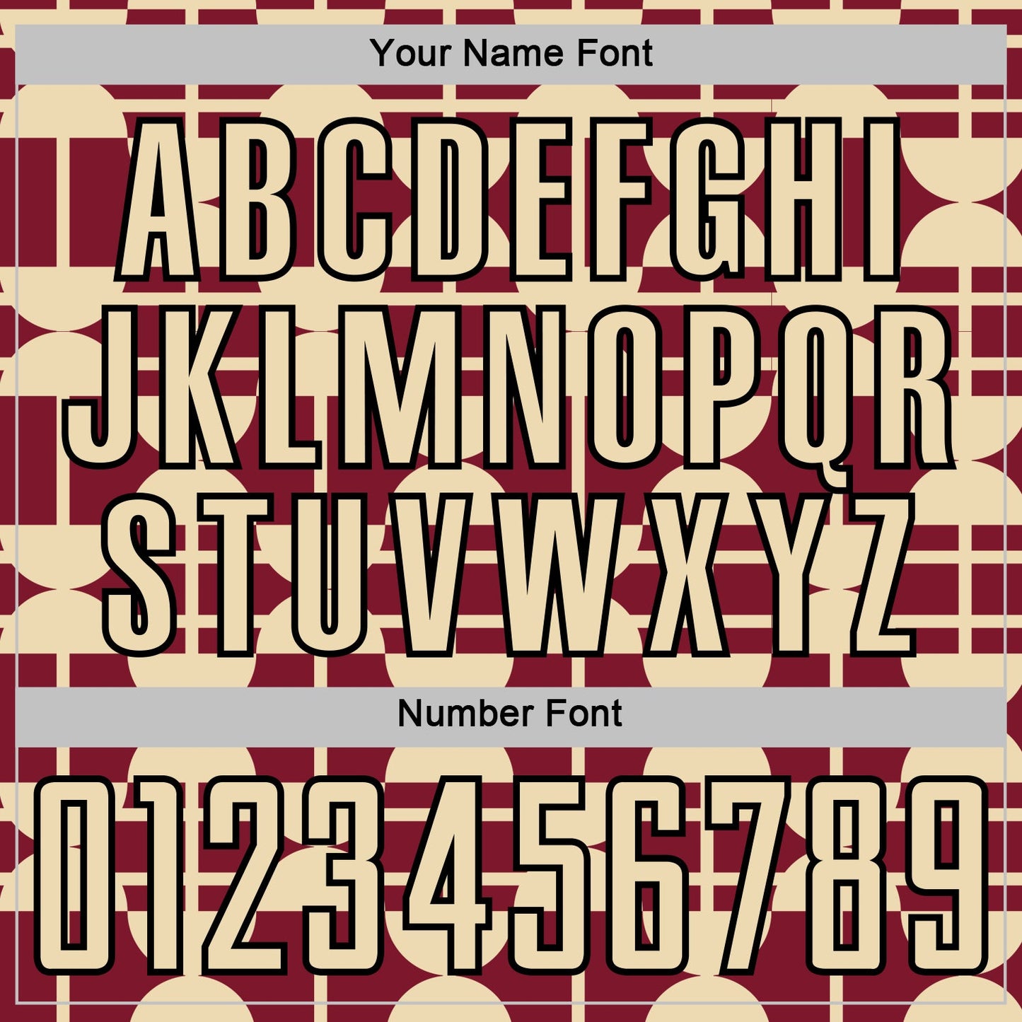 Custom Crimson Cream-Black Geometric Shapes Sports Sublimation Soccer Uniform Jersey view 6