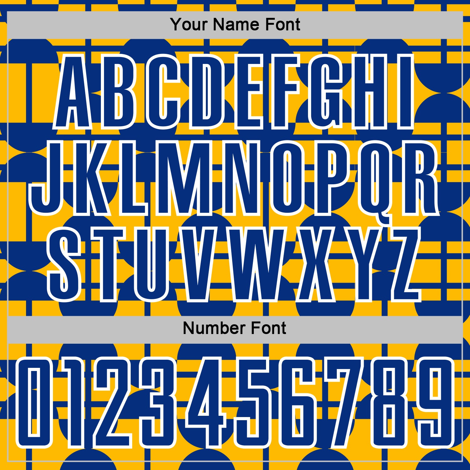 Custom Gold Royal-White Geometric Shapes Sports Sublimation Soccer Uniform Jersey view 6