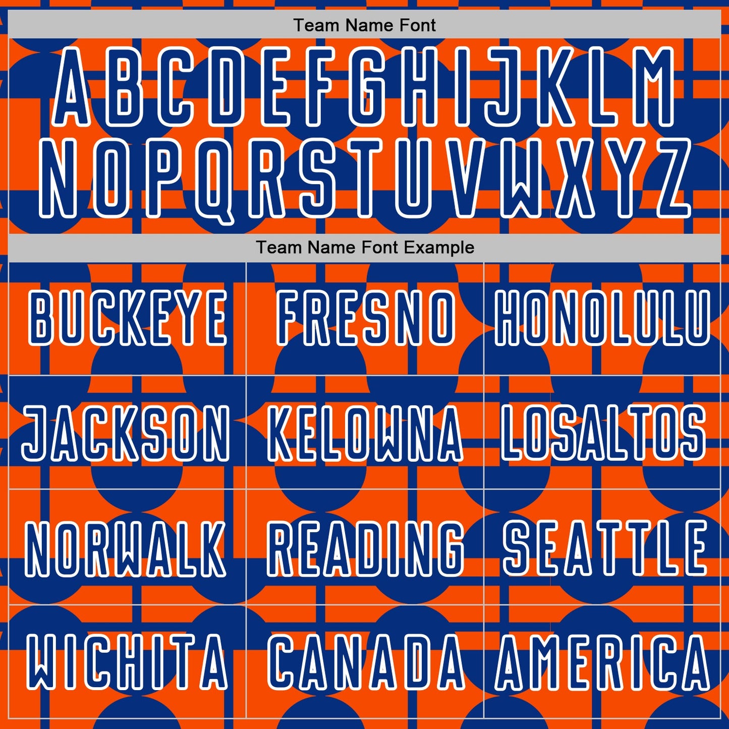 Custom Orange Royal-White Geometric Shapes Sports Sublimation Soccer Uniform Jersey view 5
