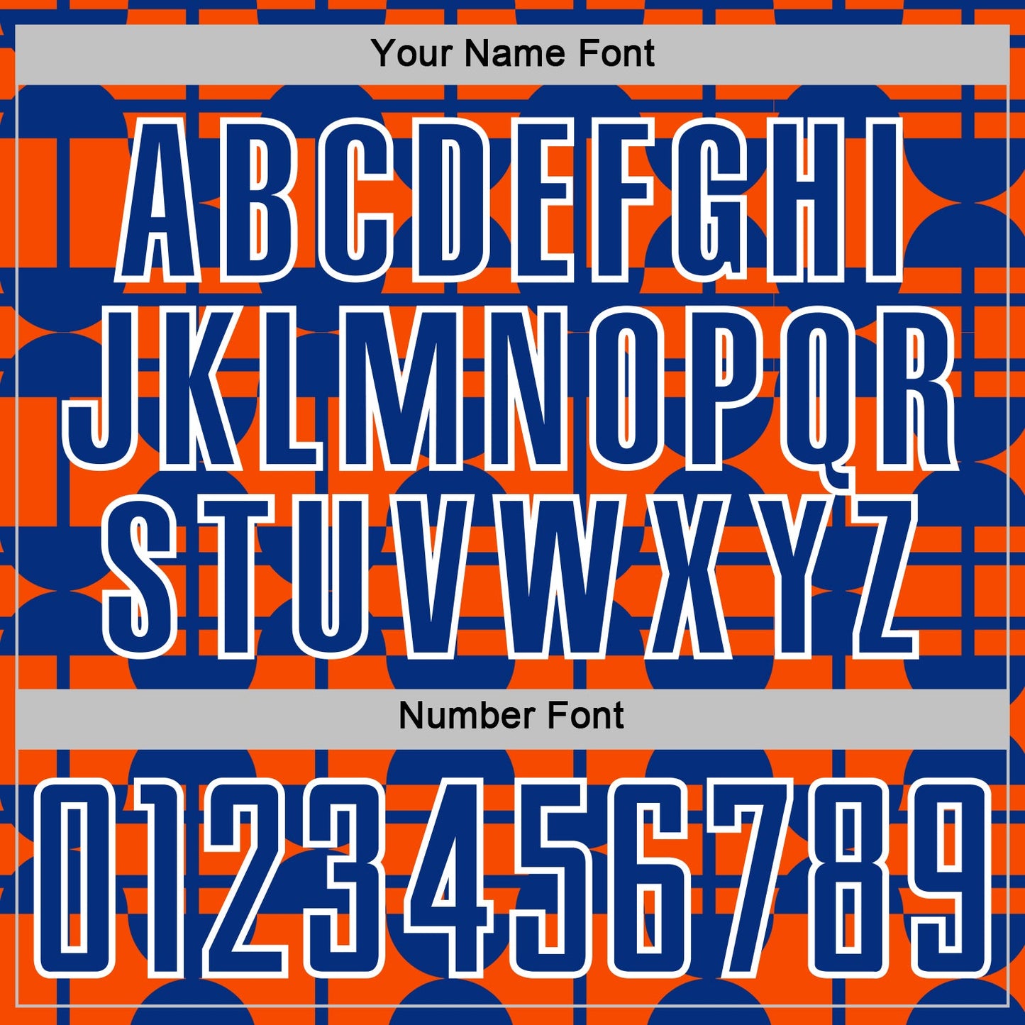 Custom Orange Royal-White Geometric Shapes Sports Sublimation Soccer Uniform Jersey view 6