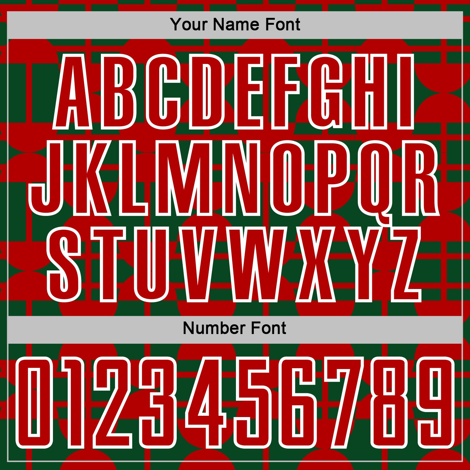 Custom Green Red-White Geometric Shapes Sports Sublimation Soccer Uniform Jersey view 6