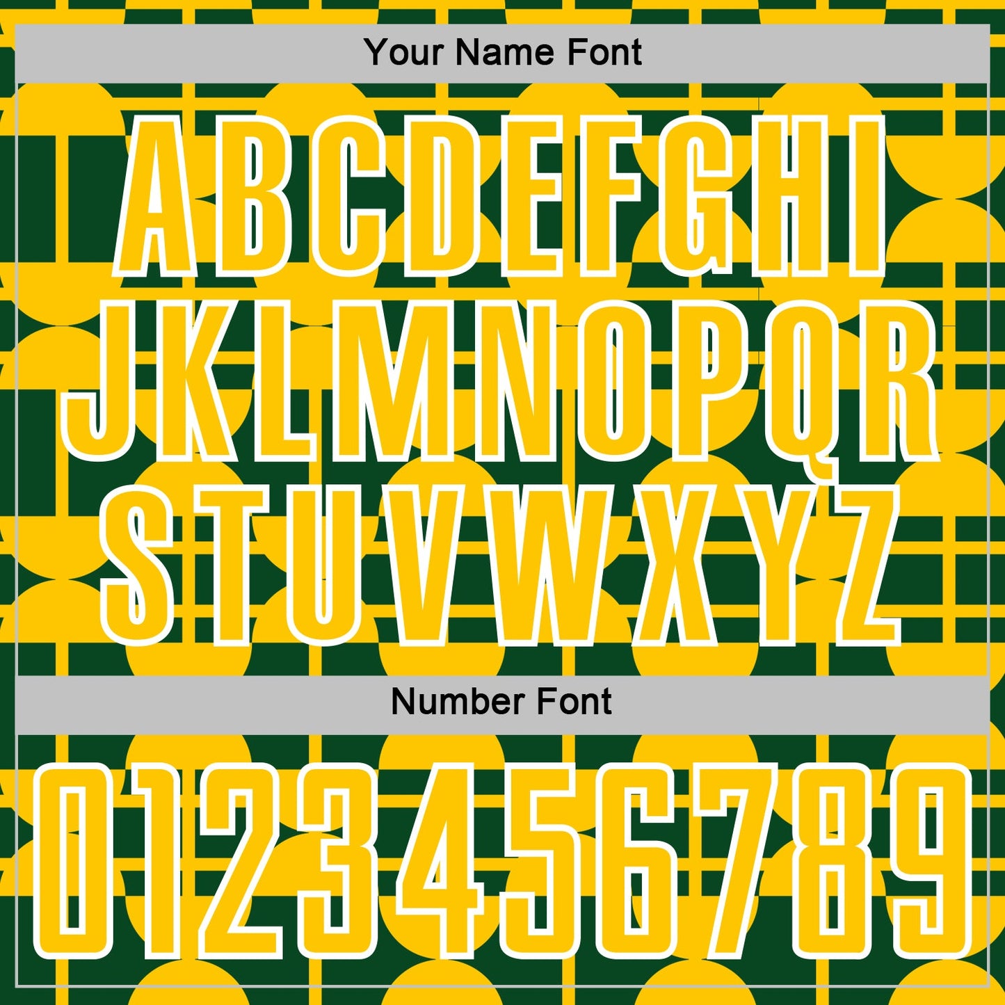 Custom Green Yellow-White Geometric Shapes Sports Sublimation Soccer Uniform Jersey view 6