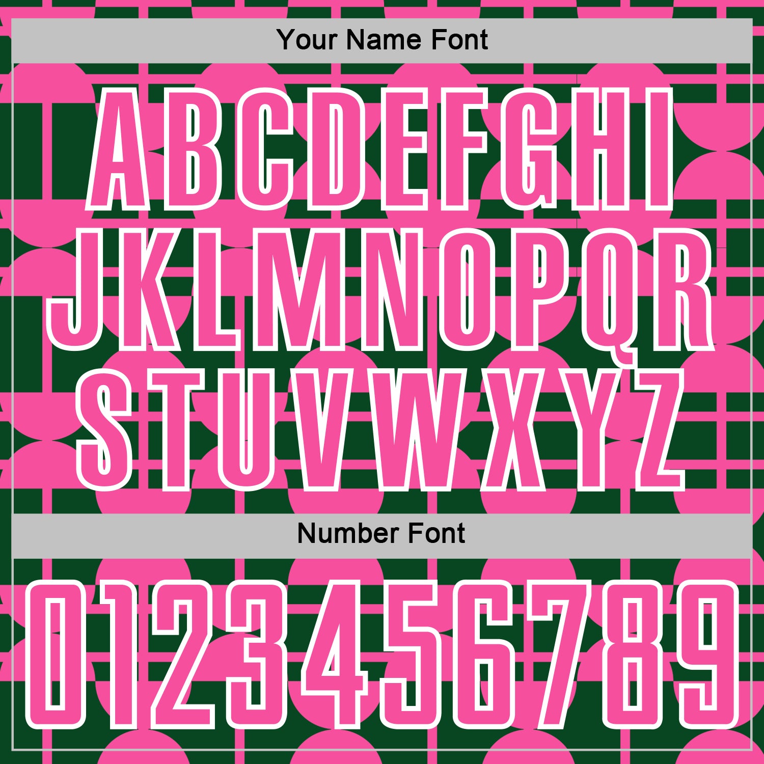 Custom Green Pink-White Geometric Shapes Sports Sublimation Soccer Uniform Jersey view 6