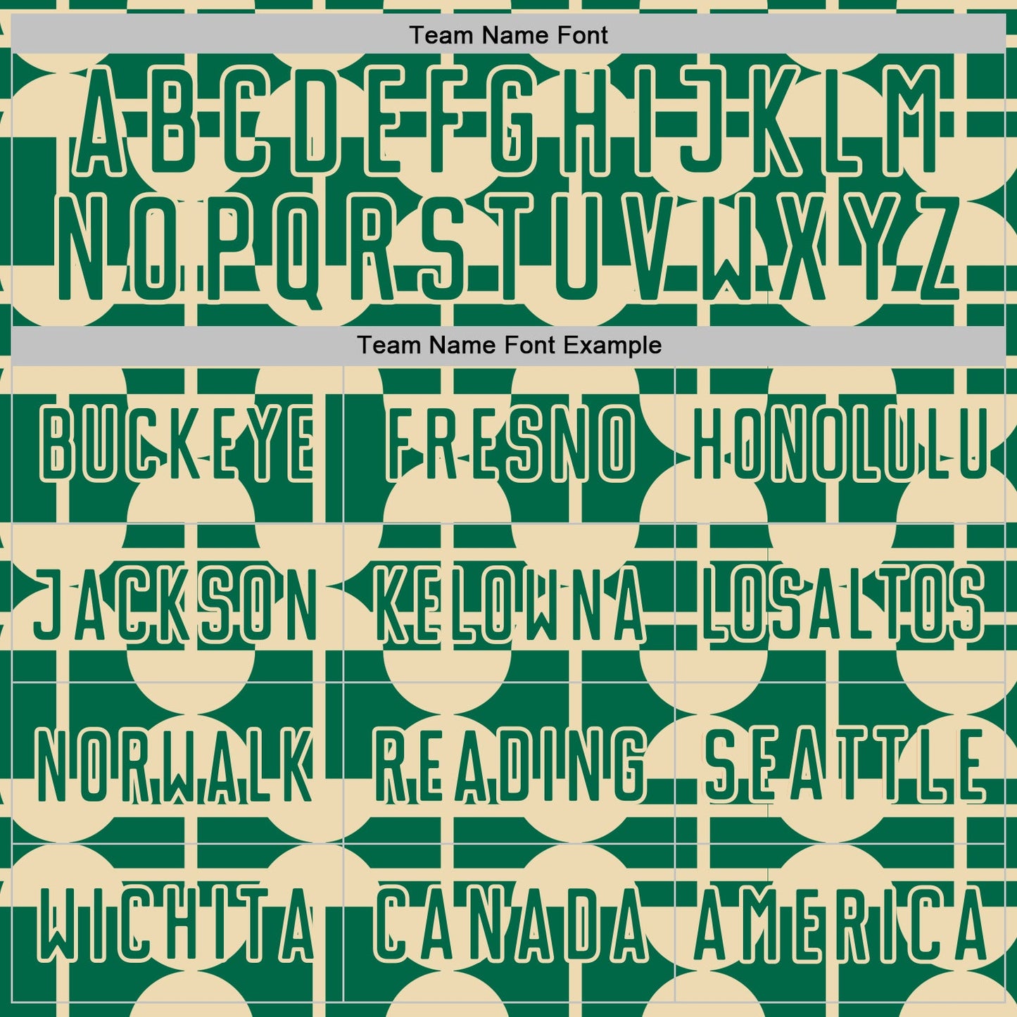 Custom Kelly Green Cream Geometric Shapes Sports Sublimation Soccer Uniform Jersey view 5