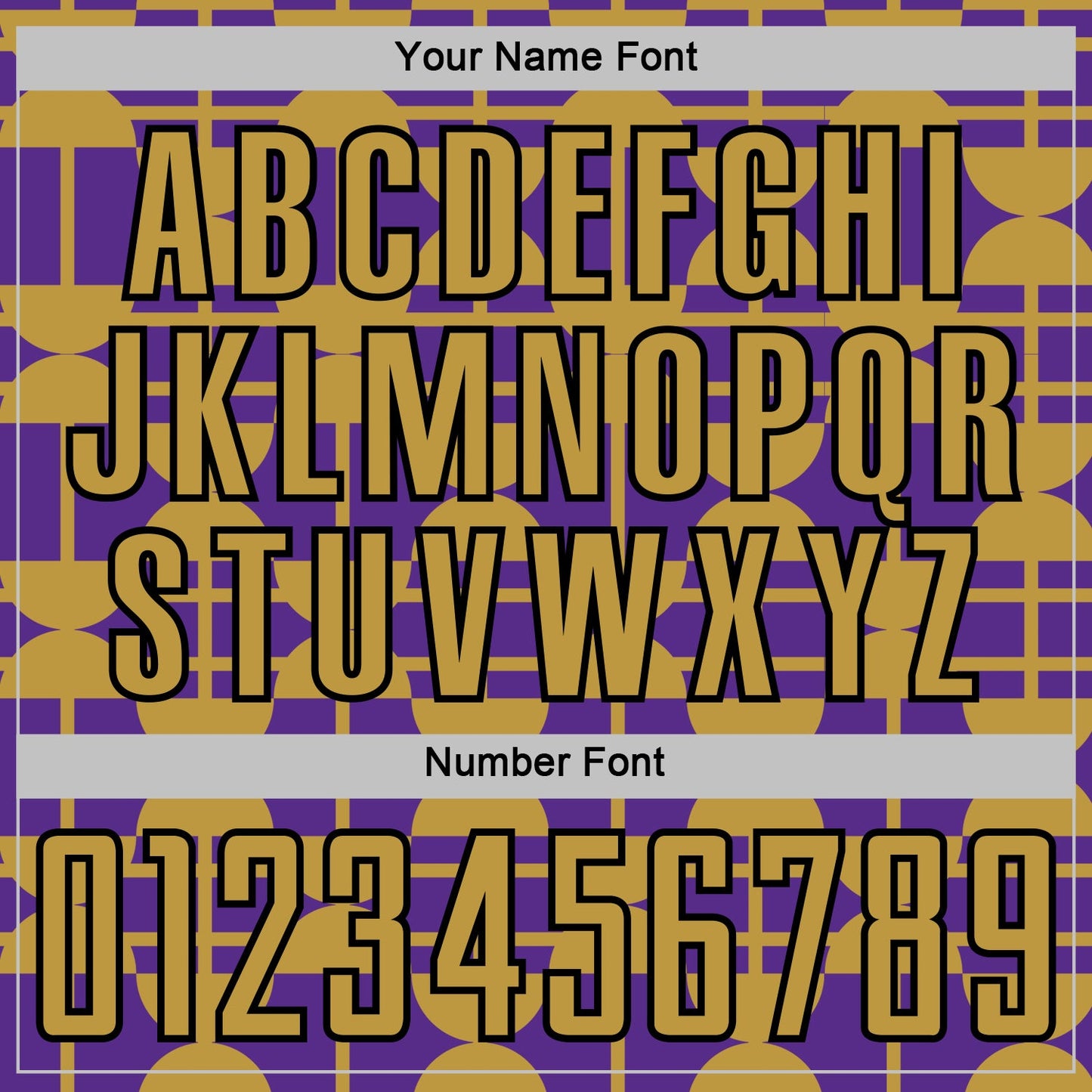 Custom Purple Old Gold-Black Geometric Shapes Sports Sublimation Soccer Uniform Jersey view 6