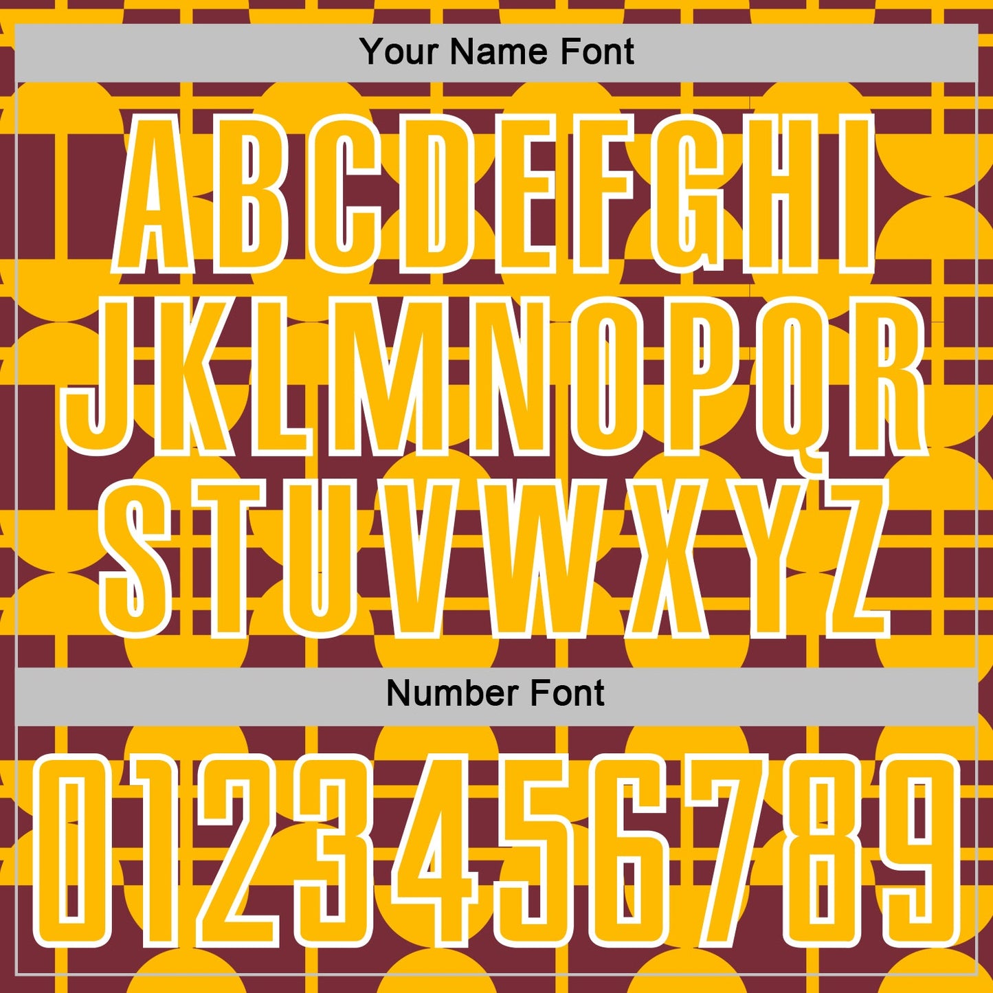 Custom Burgundy Gold-White Geometric Shapes Sports Sublimation Soccer Uniform Jersey view 6