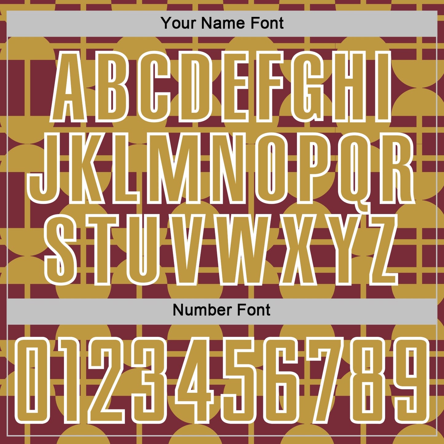 Custom Burgundy Old Gold-White Geometric Shapes Sports Sublimation Soccer Uniform Jersey view 6