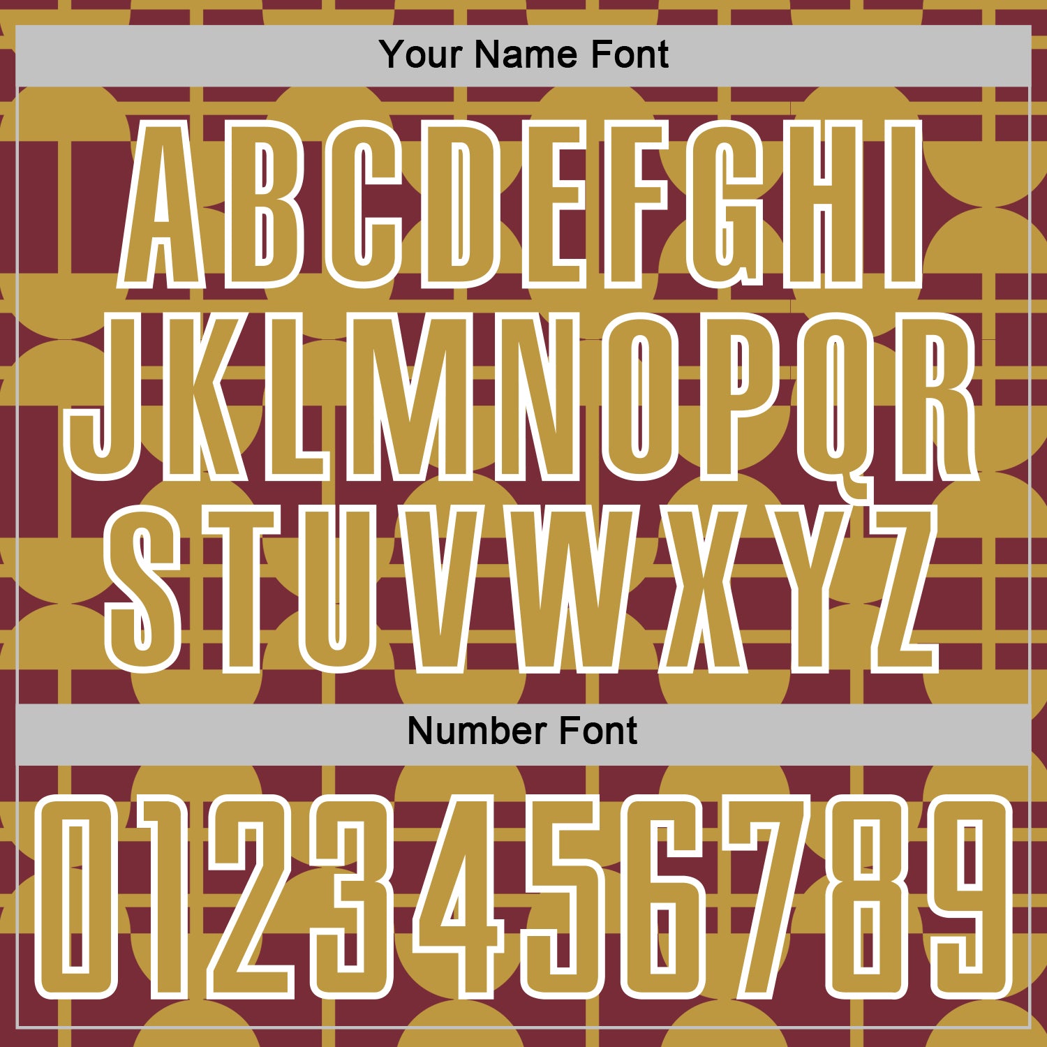 Custom Burgundy Old Gold-White Geometric Shapes Sports Sublimation Soccer Uniform Jersey view 6