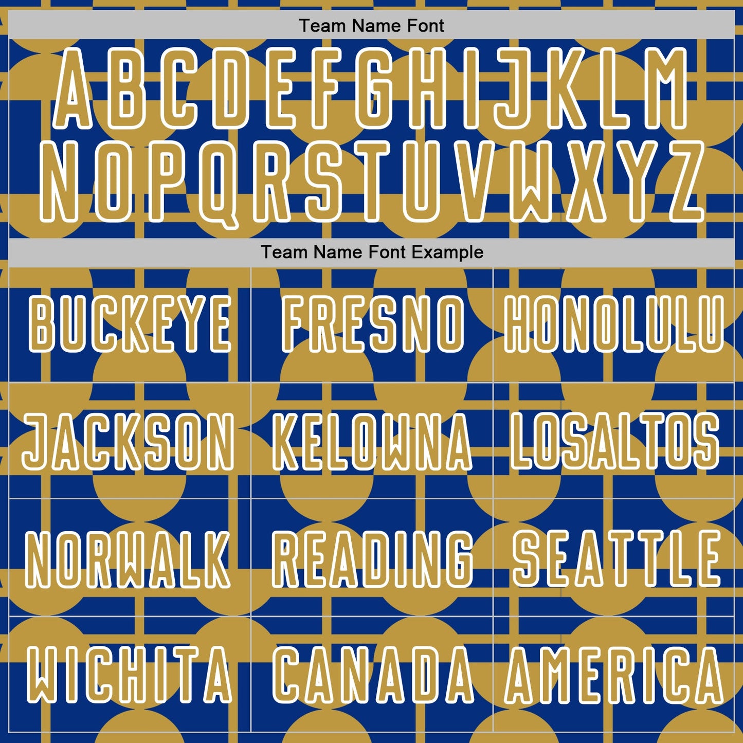 Custom Royal Old Gold-White Geometric Shapes Sports Sublimation Soccer Uniform Jersey view 5