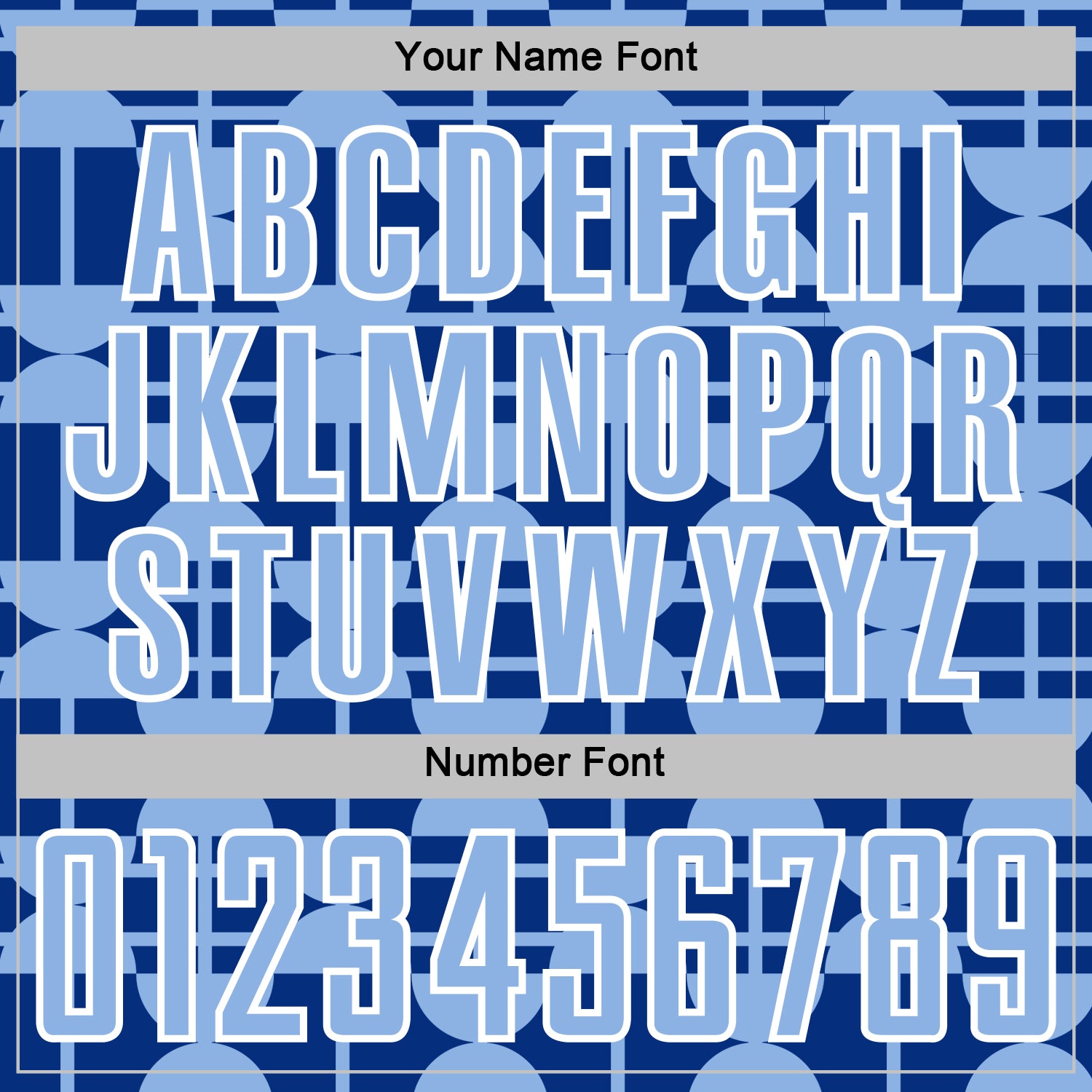 Custom Royal Light Blue-White Geometric Shapes Sports Sublimation Soccer Uniform Jersey view 6