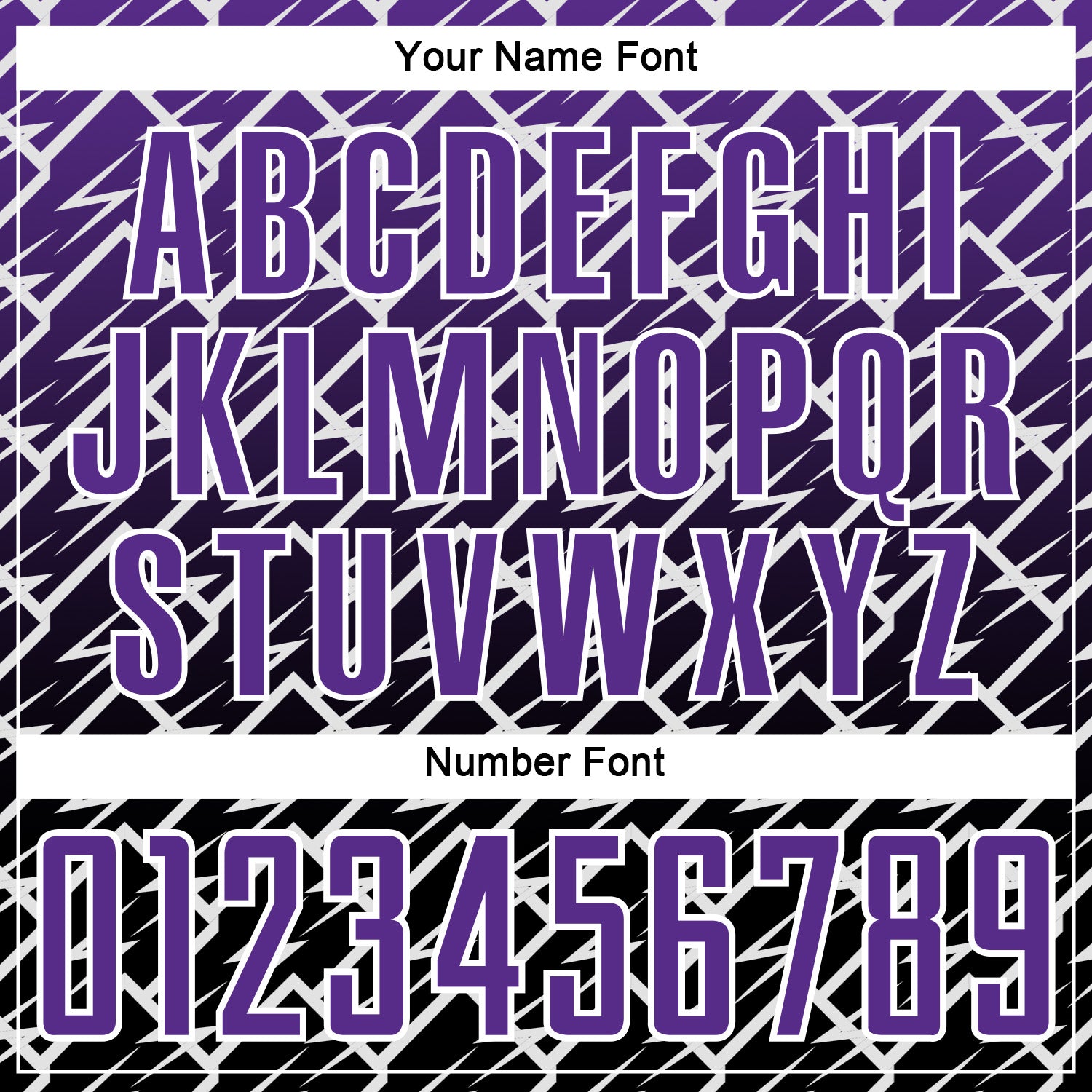 Custom Purple Black-White Lightning Sports Sublimation Soccer Uniform Jersey view 6