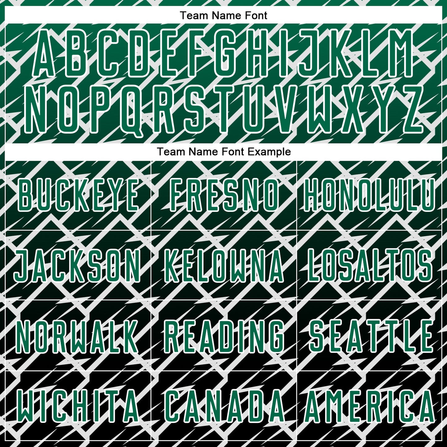 Custom Kelly Green Black-White Lightning Sports Sublimation Soccer Uniform Jersey view 5