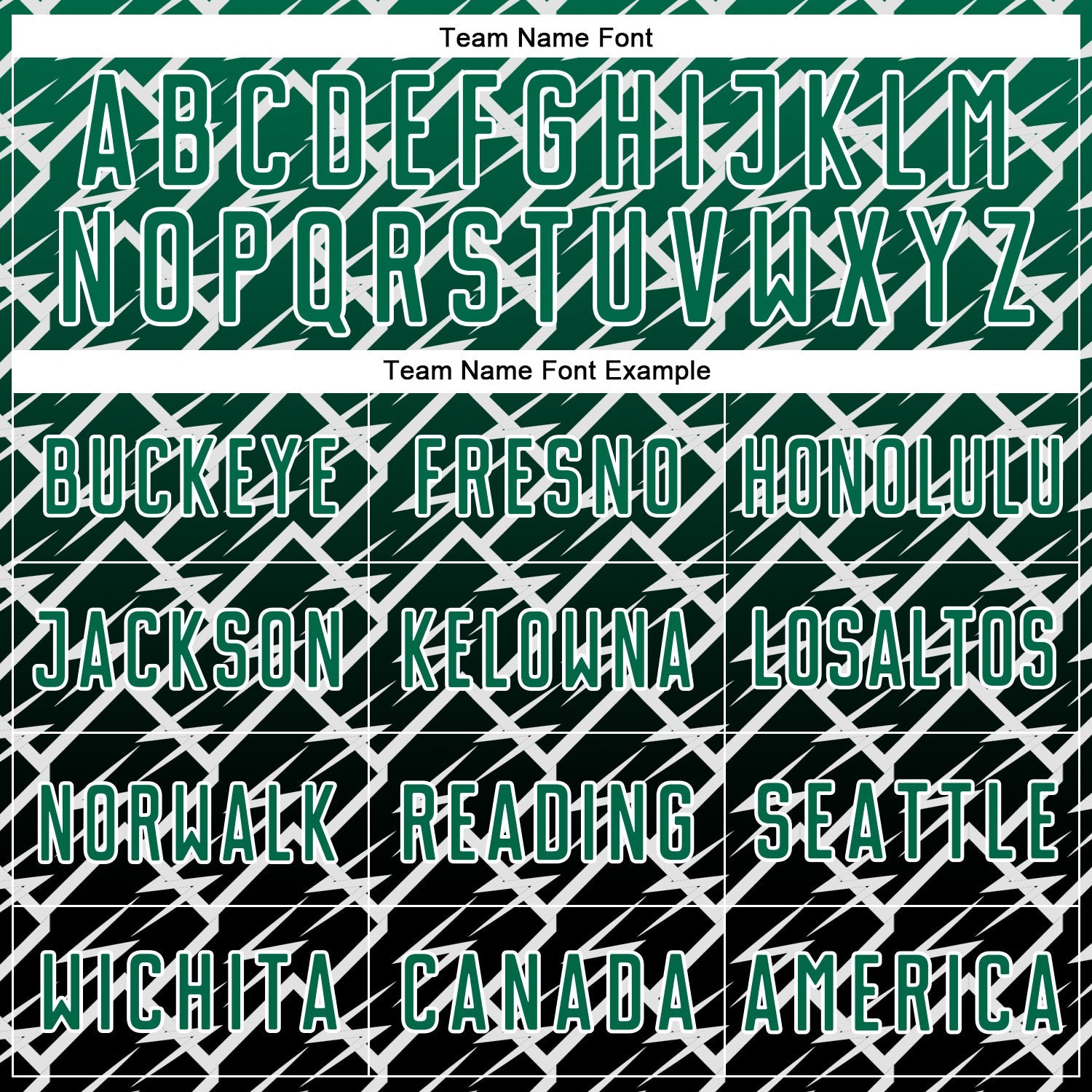 Custom Kelly Green Black-White Lightning Sports Sublimation Soccer Uniform Jersey view 5