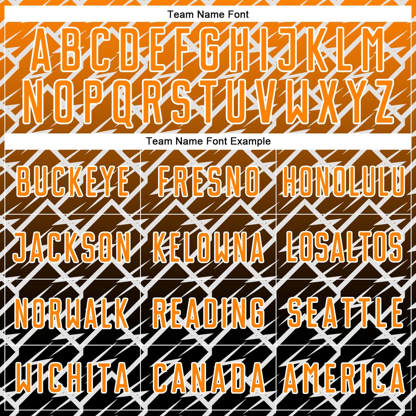 Custom Bay Orange Black-White Lightning Sports Sublimation Soccer Uniform Jersey view 5