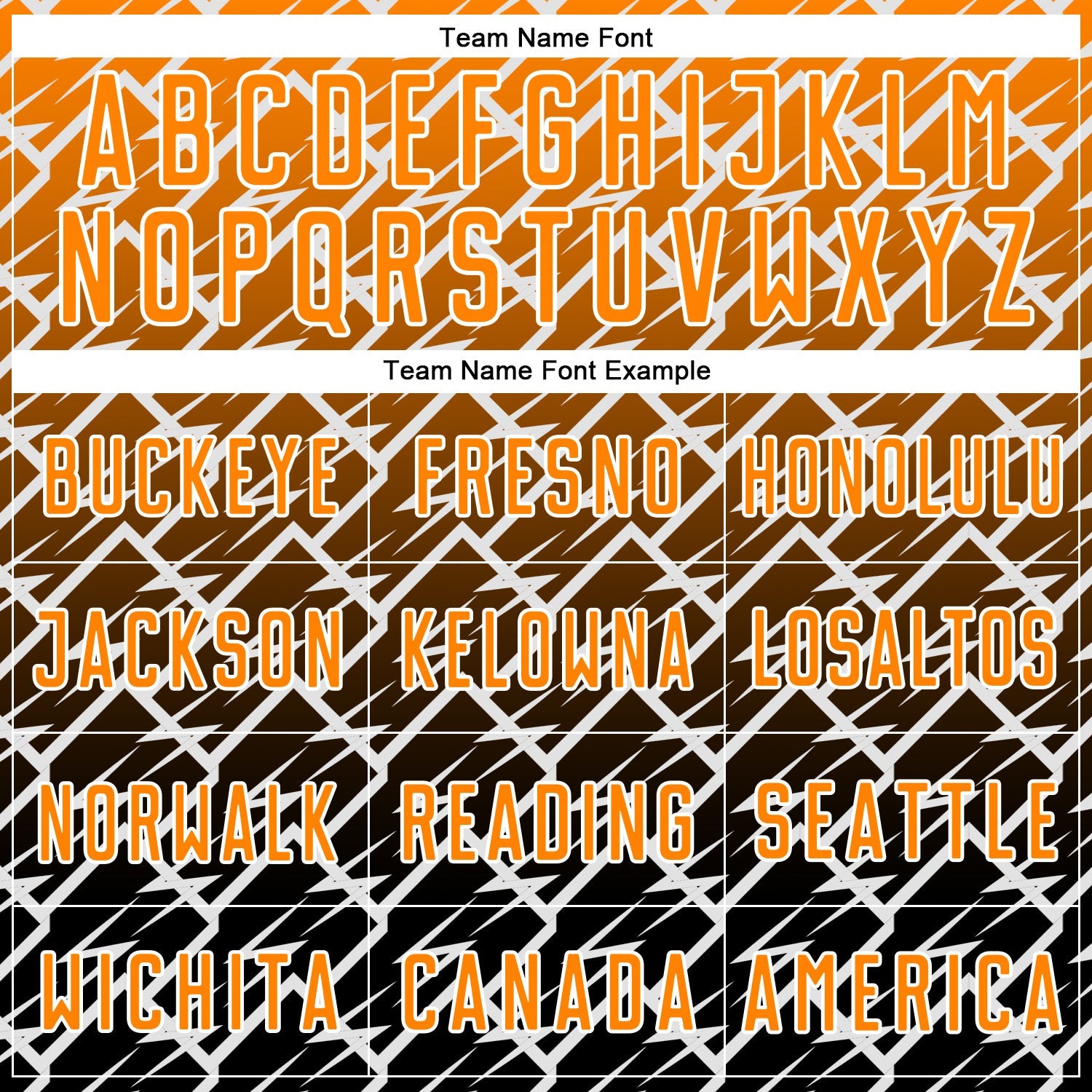 Custom Bay Orange Black-White Lightning Sports Sublimation Soccer Uniform Jersey view 5
