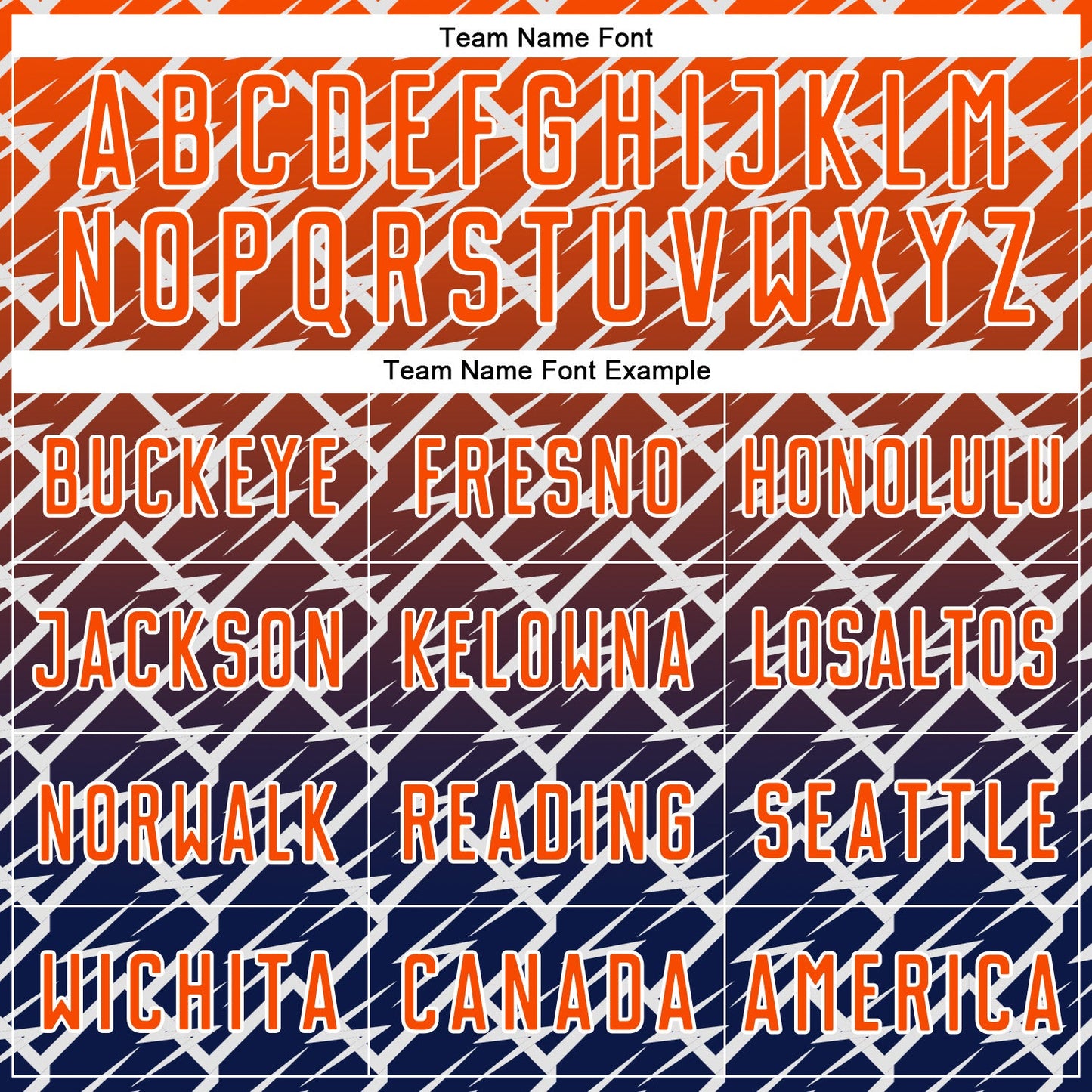 Custom Orange Navy-White Lightning Sports Sublimation Soccer Uniform Jersey view 5