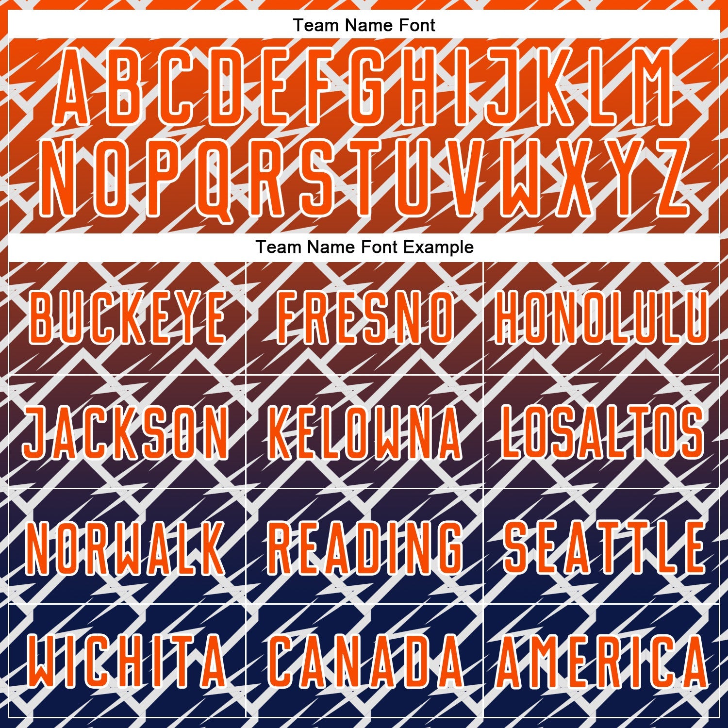 Custom Orange Navy-White Lightning Sports Sublimation Soccer Uniform Jersey view 5