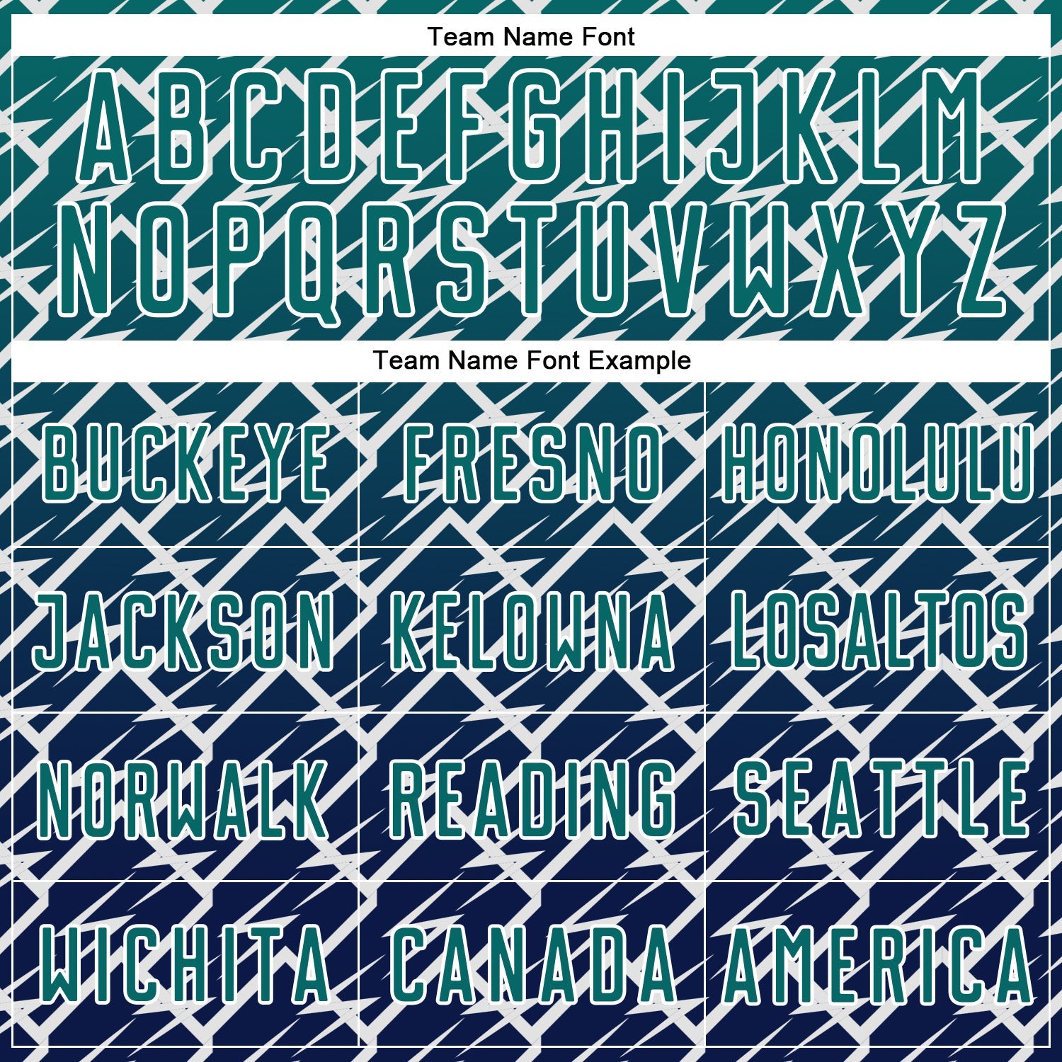 Custom Teal Navy-White Lightning Sports Sublimation Soccer Uniform Jersey view 5