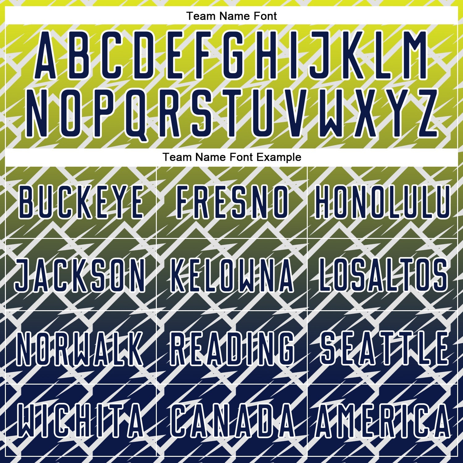 Custom Neon Yellow Navy-White Lightning Sports Sublimation Soccer Uniform Jersey view 5