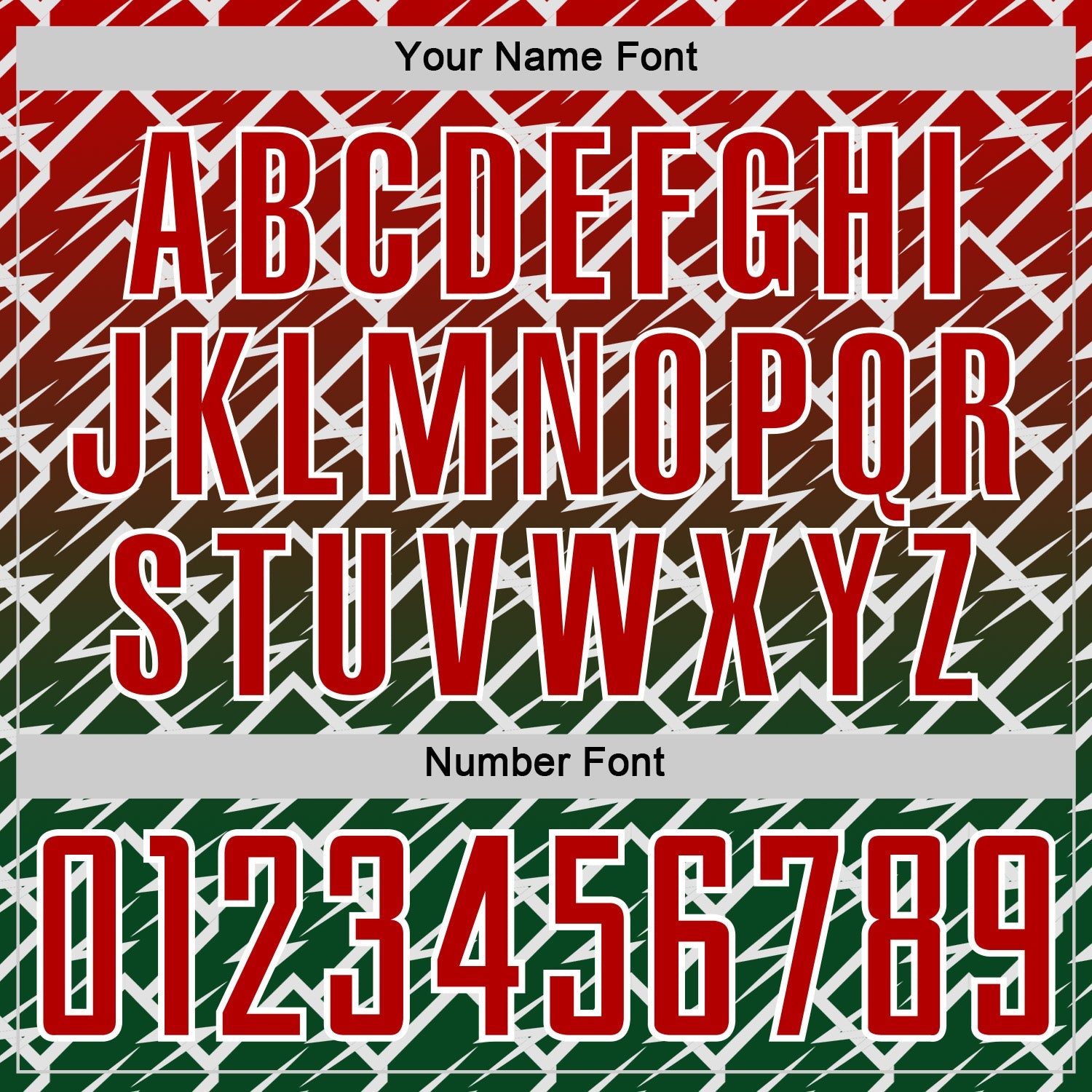 Custom Red Green-White Lightning Sports Sublimation Soccer Uniform Jersey view 6