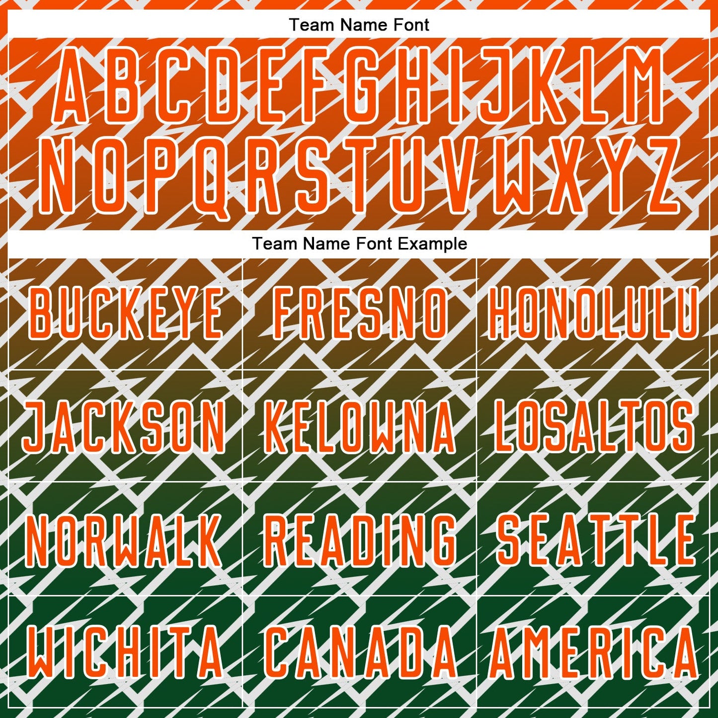 Custom Orange Green-White Lightning Sports Sublimation Soccer Uniform Jersey view 5