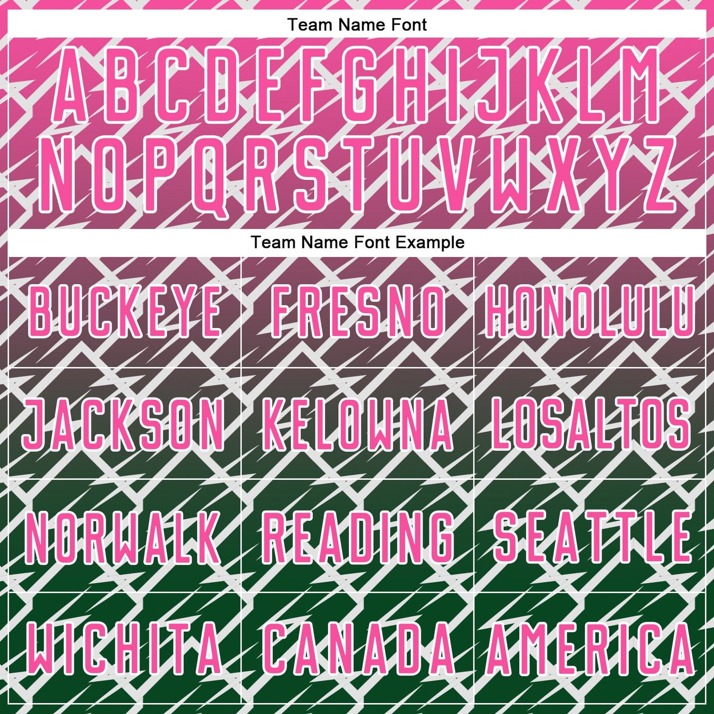 Custom Pink Green-White Lightning Sports Sublimation Soccer Uniform Jersey view 5