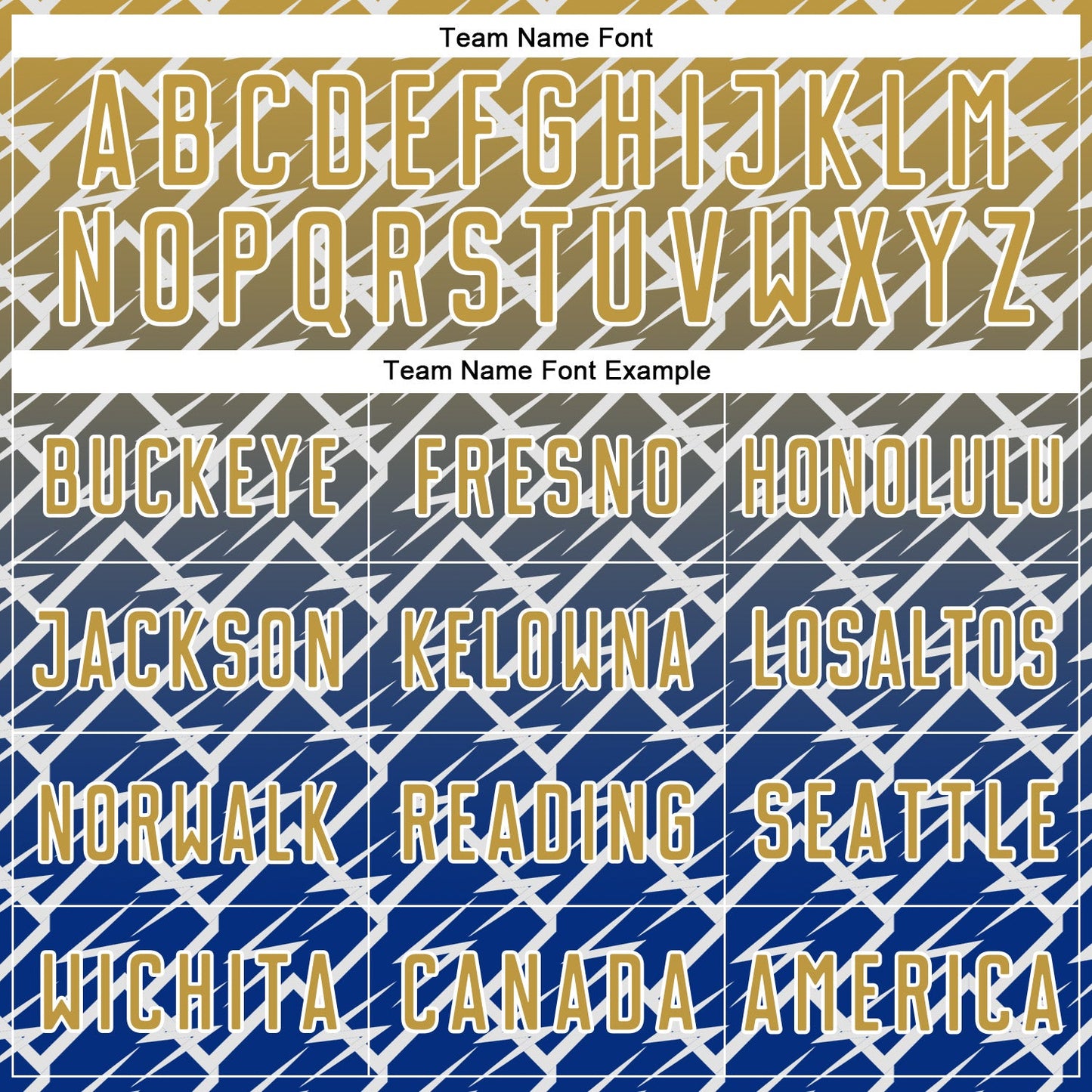 Custom Old Gold Royal-White Lightning Sports Sublimation Soccer Uniform Jersey view 5