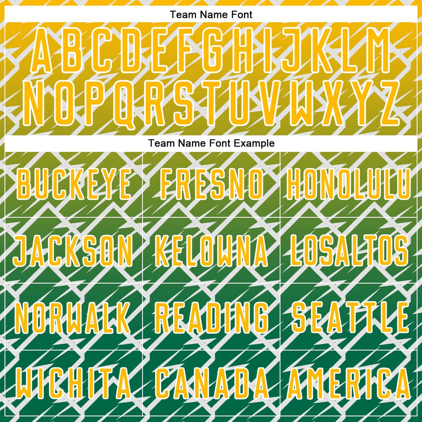 Custom Gold Kelly Green-White Lightning Sports Sublimation Soccer Uniform Jersey view 5