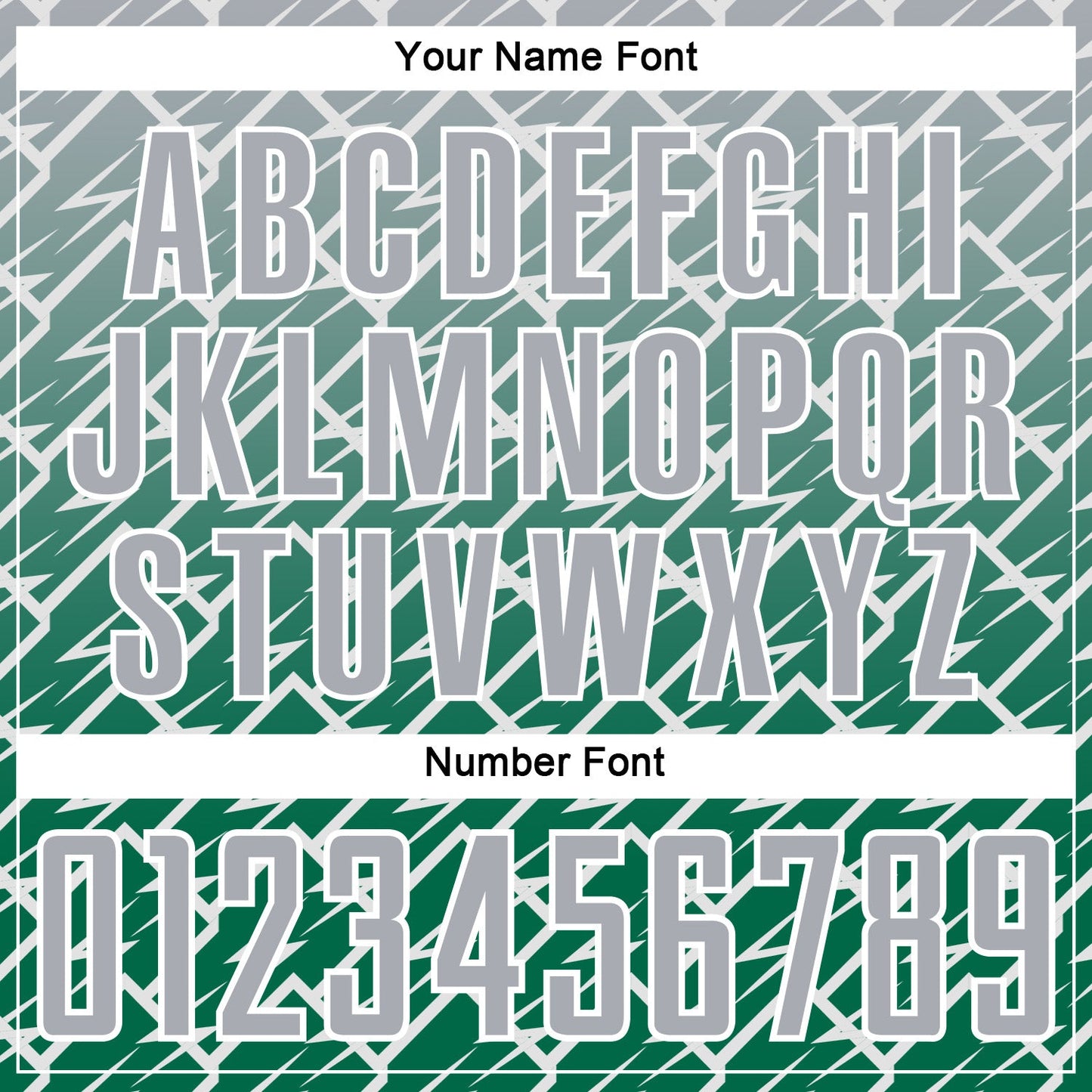 Custom Gray Kelly Green-White Lightning Sports Sublimation Soccer Uniform Jersey view 6