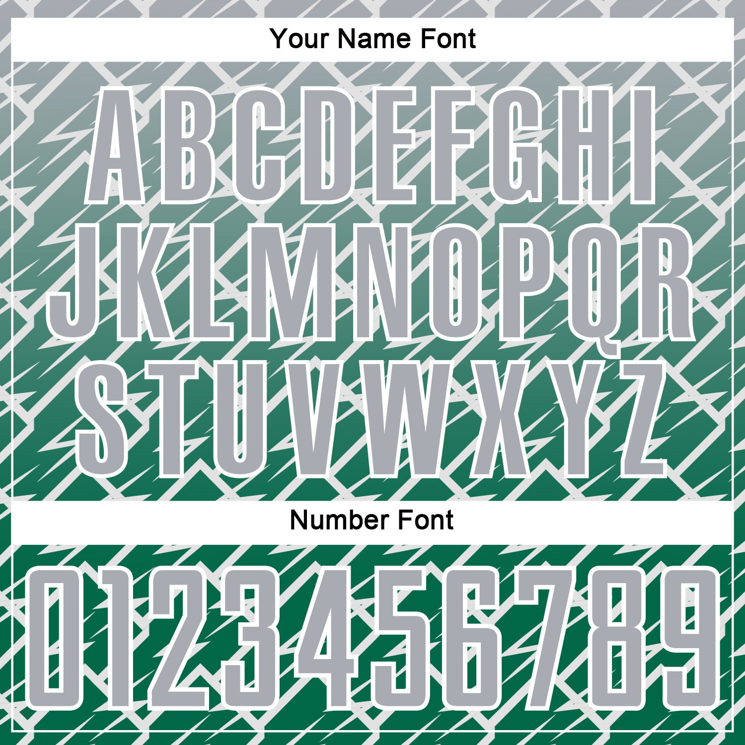 Custom Gray Kelly Green-White Lightning Sports Sublimation Soccer Uniform Jersey view 6