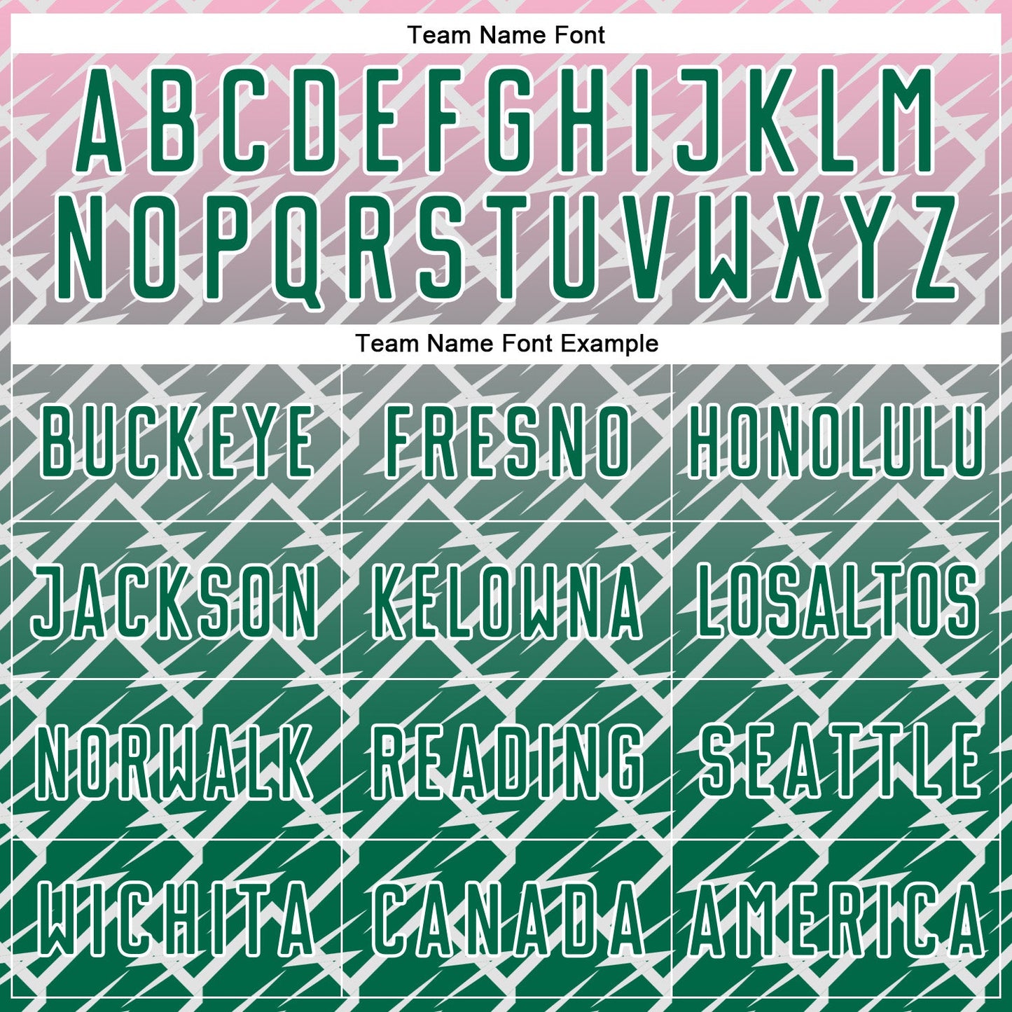 Custom Light Pink Kelly Green-White Lightning Sports Sublimation Soccer Uniform Jersey view 5