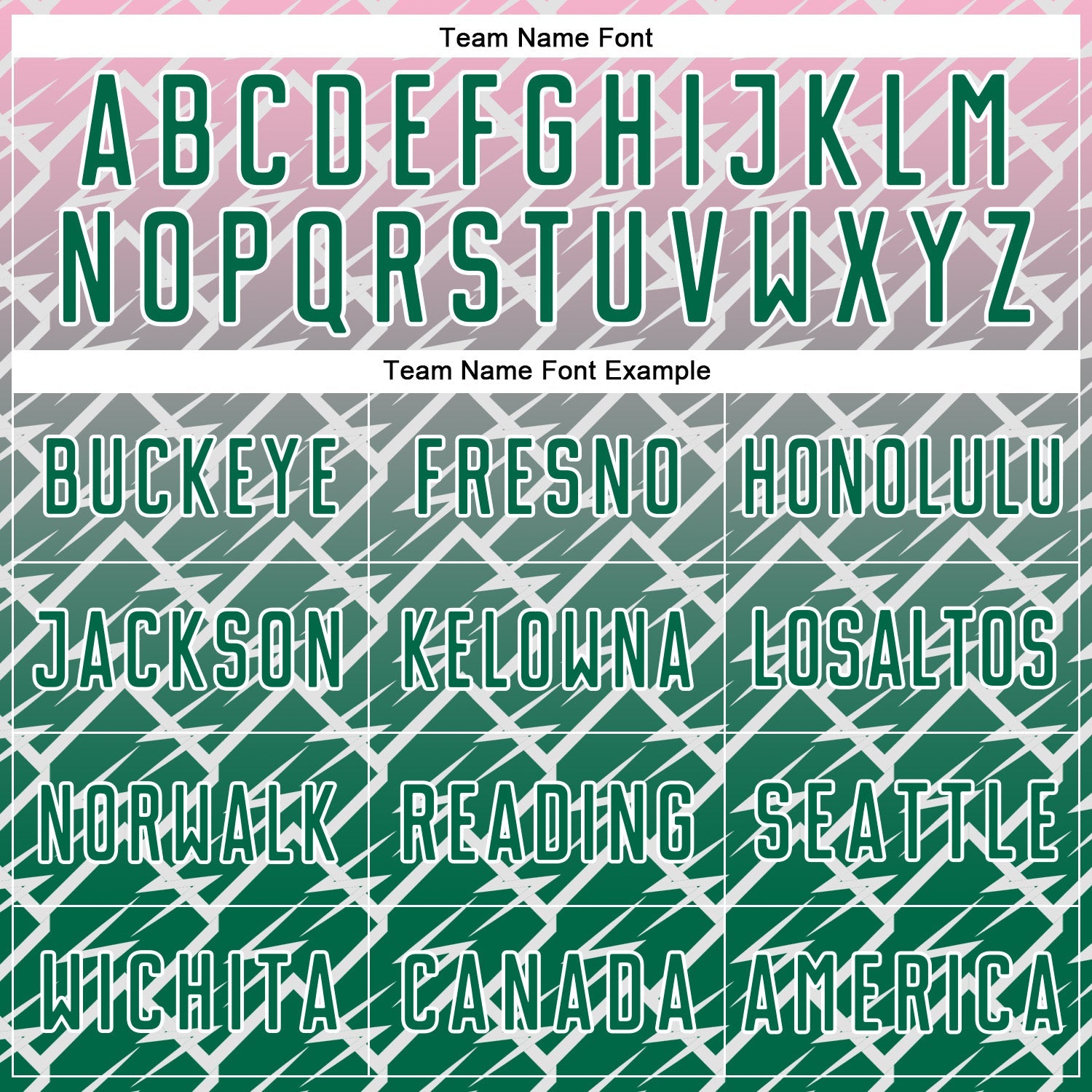 Custom Light Pink Kelly Green-White Lightning Sports Sublimation Soccer Uniform Jersey view 5