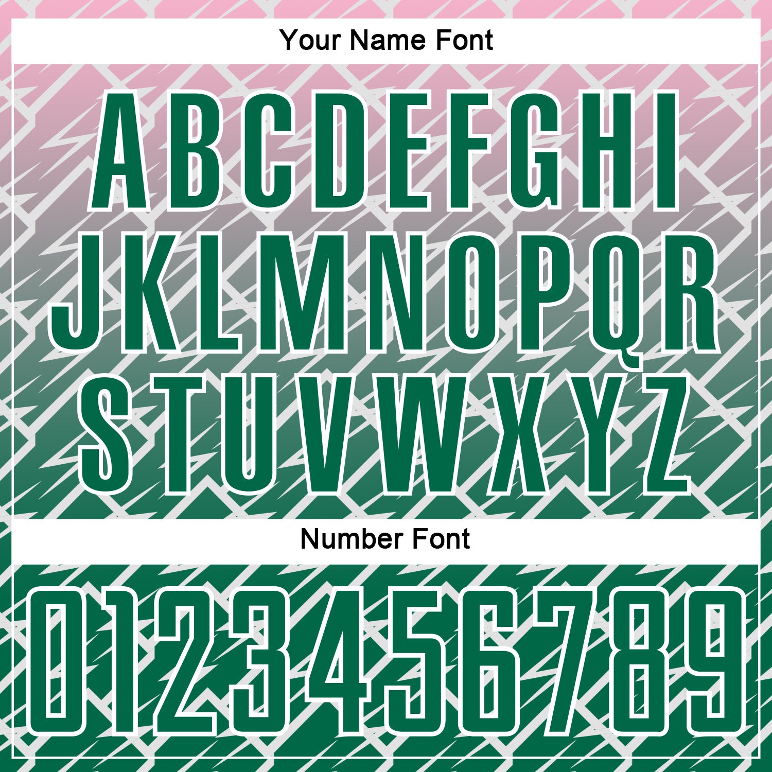 Custom Light Pink Kelly Green-White Lightning Sports Sublimation Soccer Uniform Jersey view 6