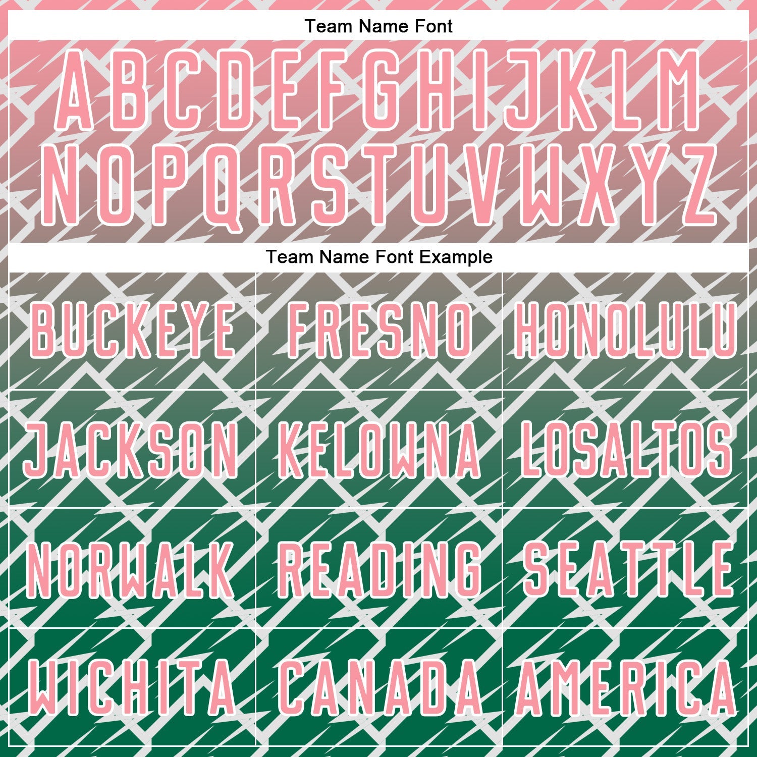 Custom Medium Pink Kelly Green-White Lightning Sports Sublimation Soccer Uniform Jersey view 5