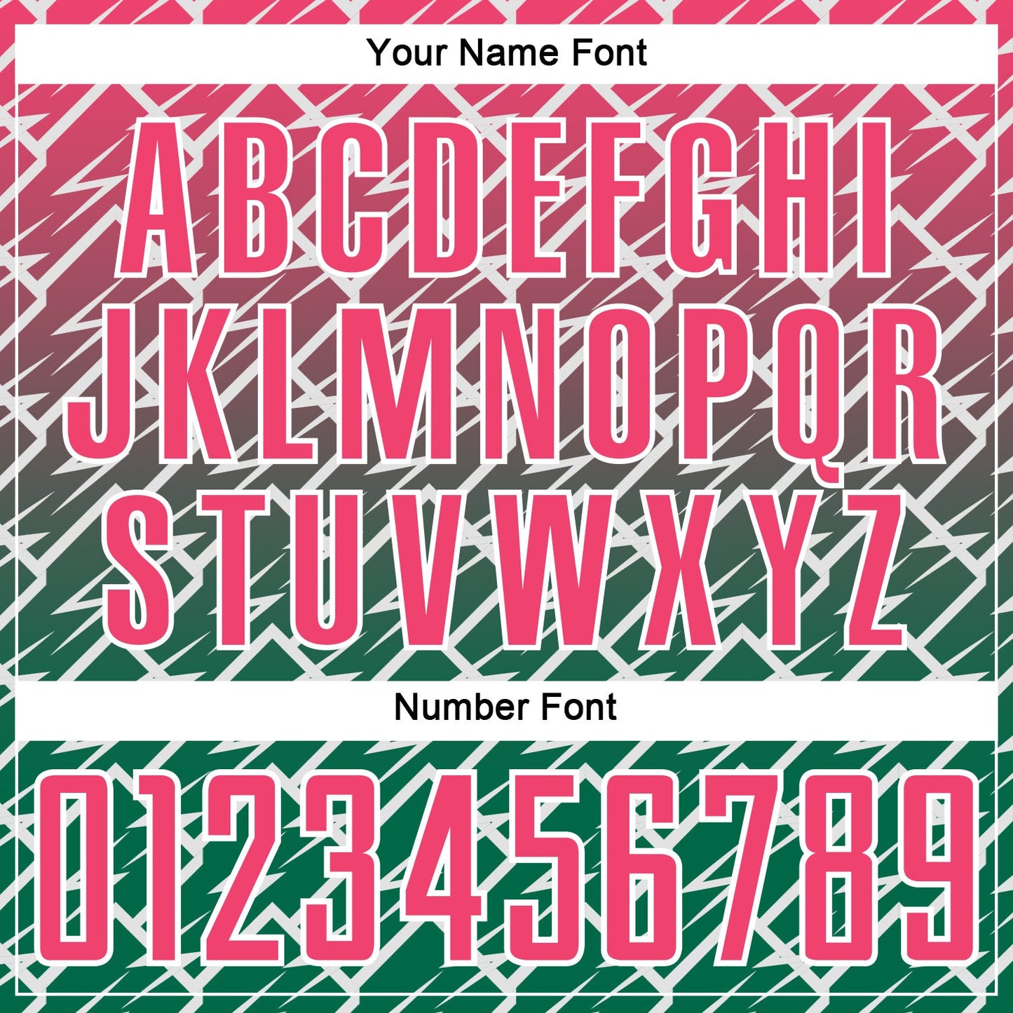 Custom Neon Pink Kelly Green-White Lightning Sports Sublimation Soccer Uniform Jersey view 6
