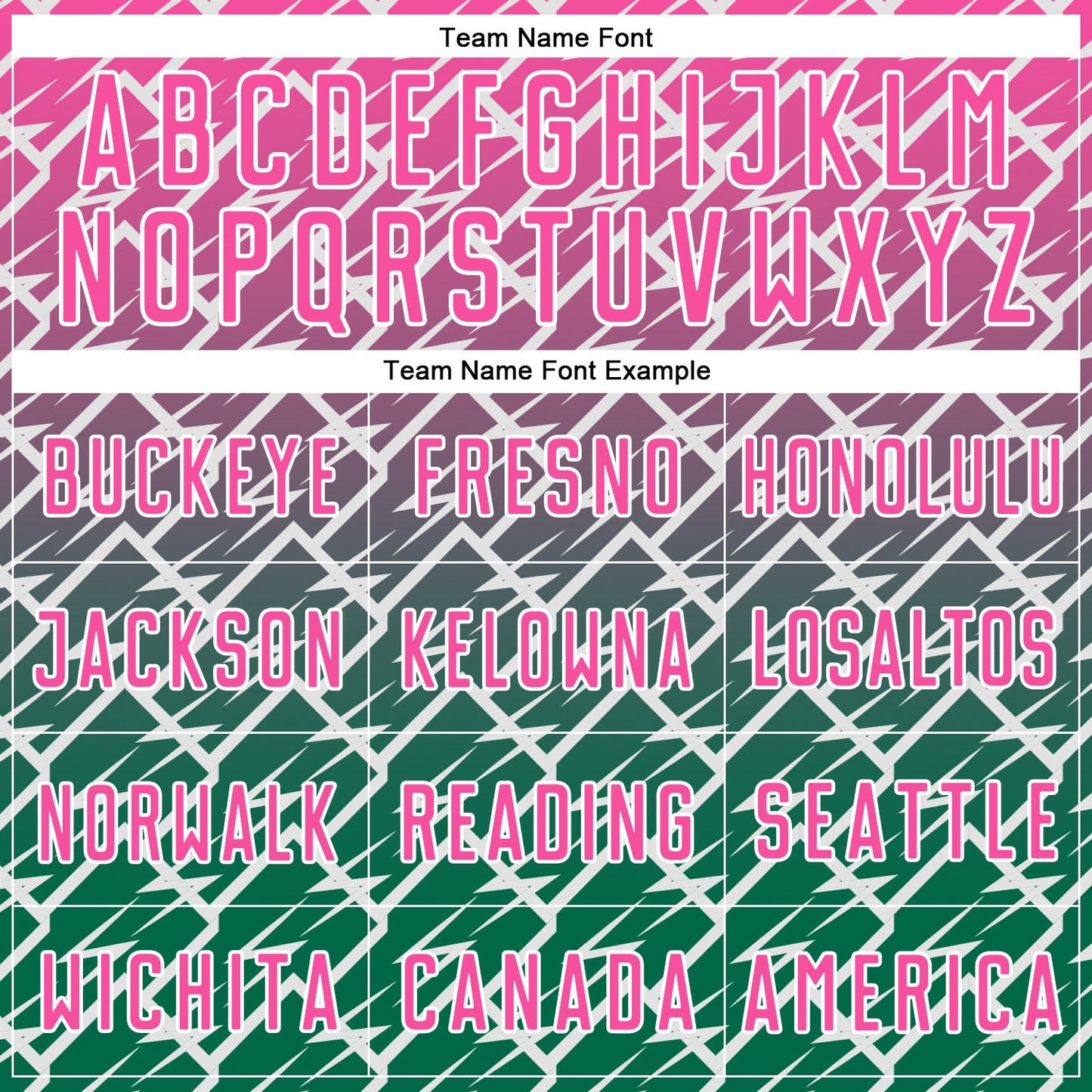 Custom Pink Kelly Green-White Lightning Sports Sublimation Soccer Uniform Jersey view 5