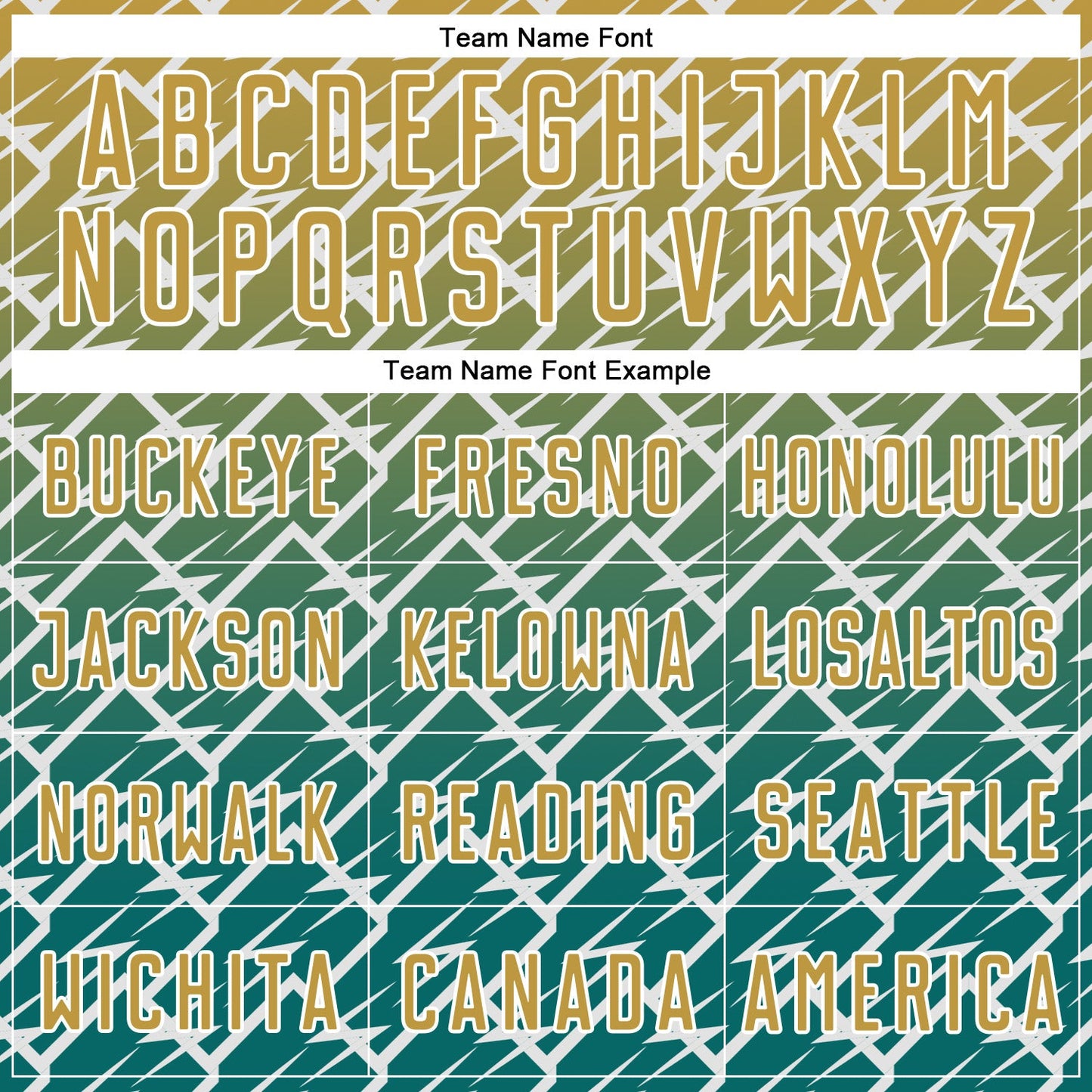 Custom Old Gold Teal-White Lightning Sports Sublimation Soccer Uniform Jersey view 5