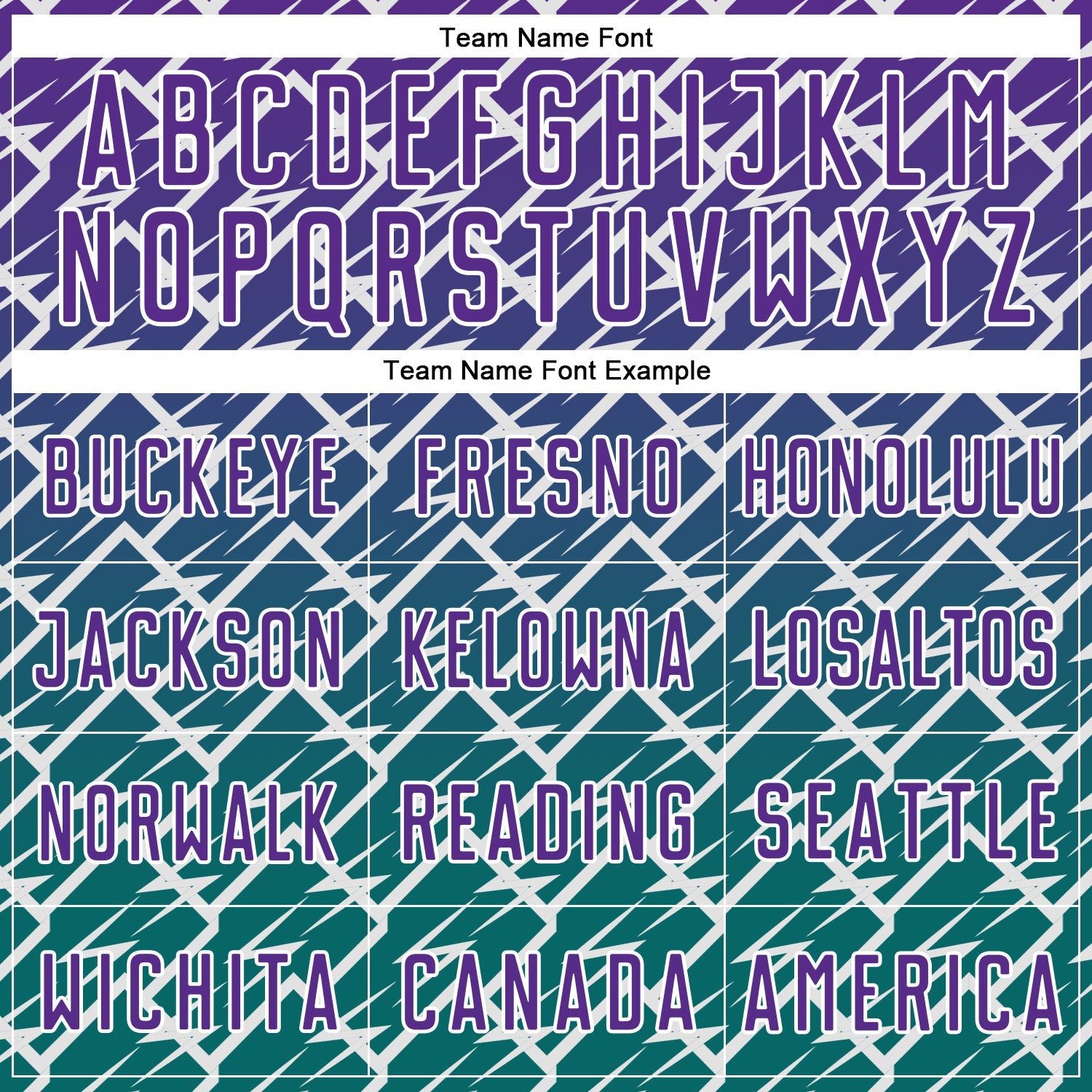 Custom Purple Teal-White Lightning Sports Sublimation Soccer Uniform Jersey view 5