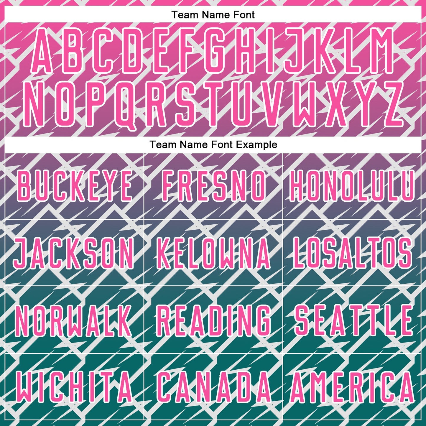 Custom Pink Teal-White Lightning Sports Sublimation Soccer Uniform Jersey view 5