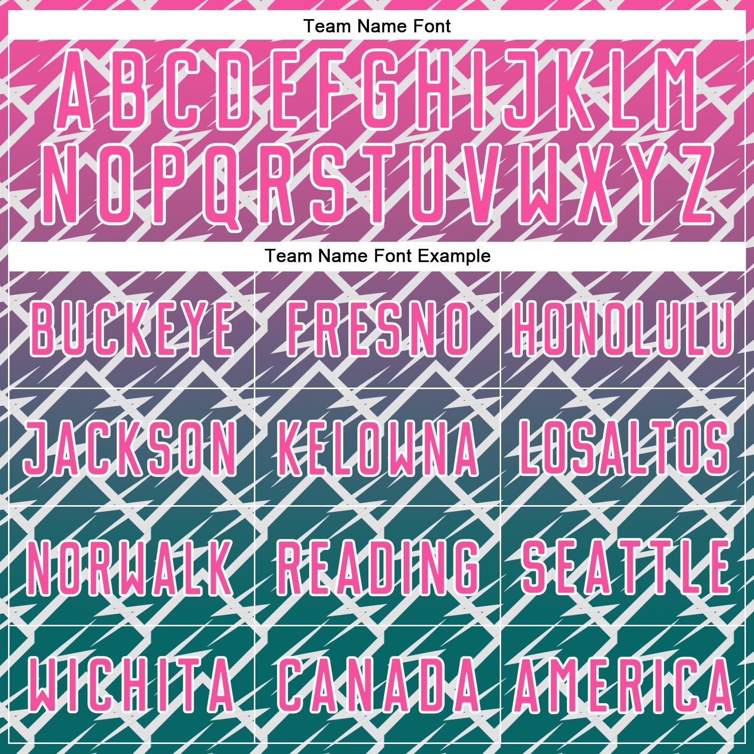Custom Pink Teal-White Lightning Sports Sublimation Soccer Uniform Jersey view 5