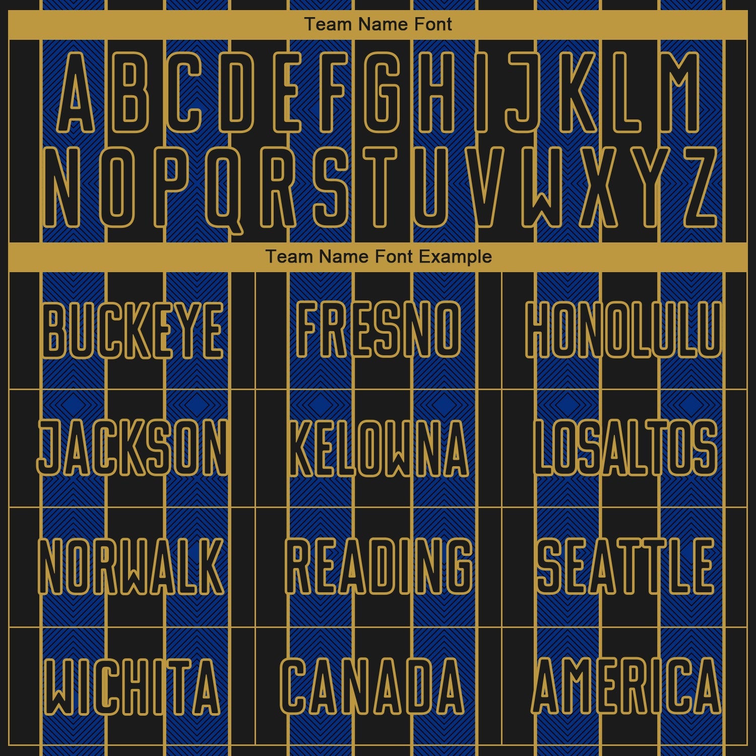 Custom Black Royal-Old Gold Pinstripe Line Sports Sublimation Soccer Uniform Jersey view 5