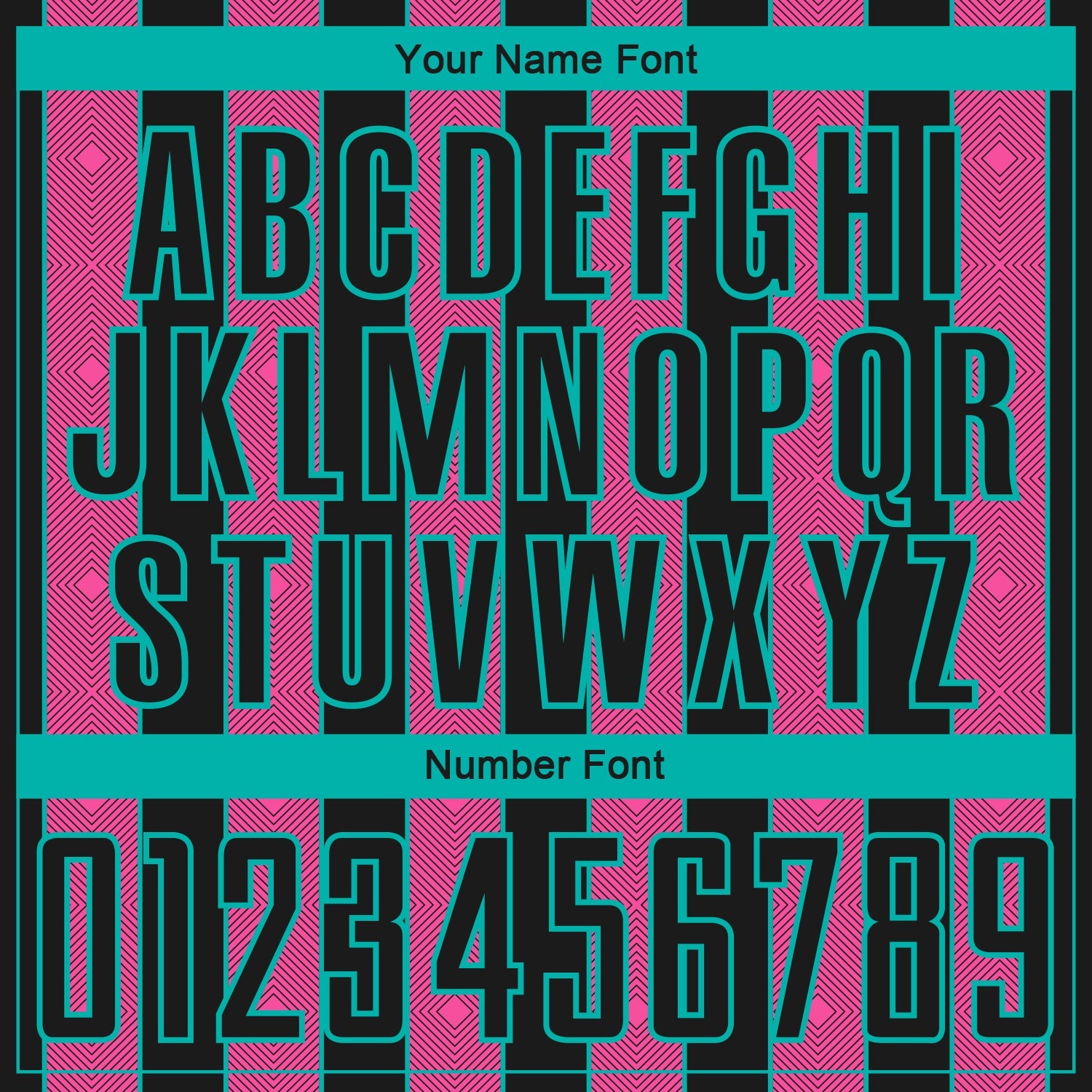 Custom Black Pink-Aqua Pinstripe Line Sports Sublimation Soccer Uniform Jersey view 6