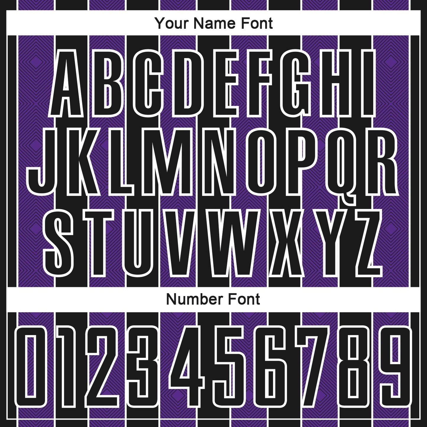 Custom Black Purple-White Pinstripe Line Sports Sublimation Soccer Uniform Jersey view 6