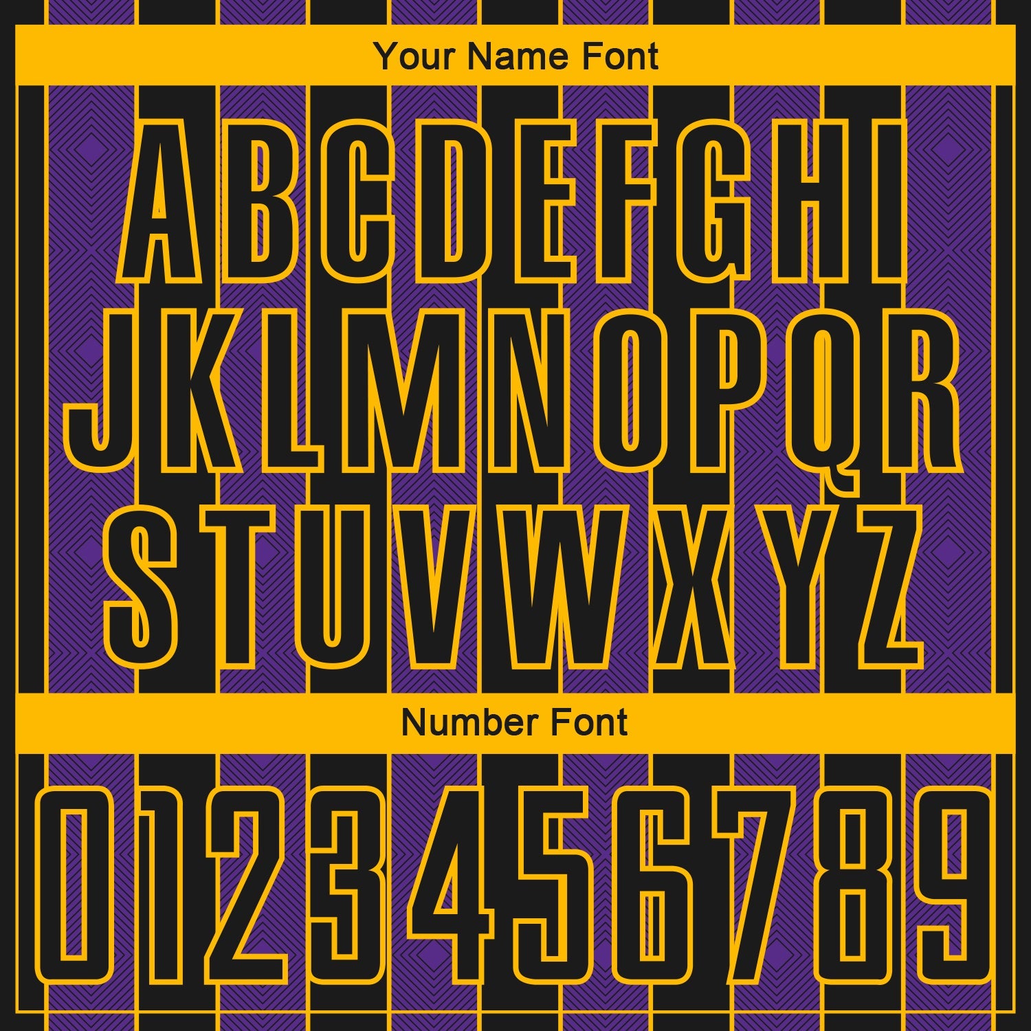 Custom Black Purple-Gold Pinstripe Line Sports Sublimation Soccer Uniform Jersey view 6