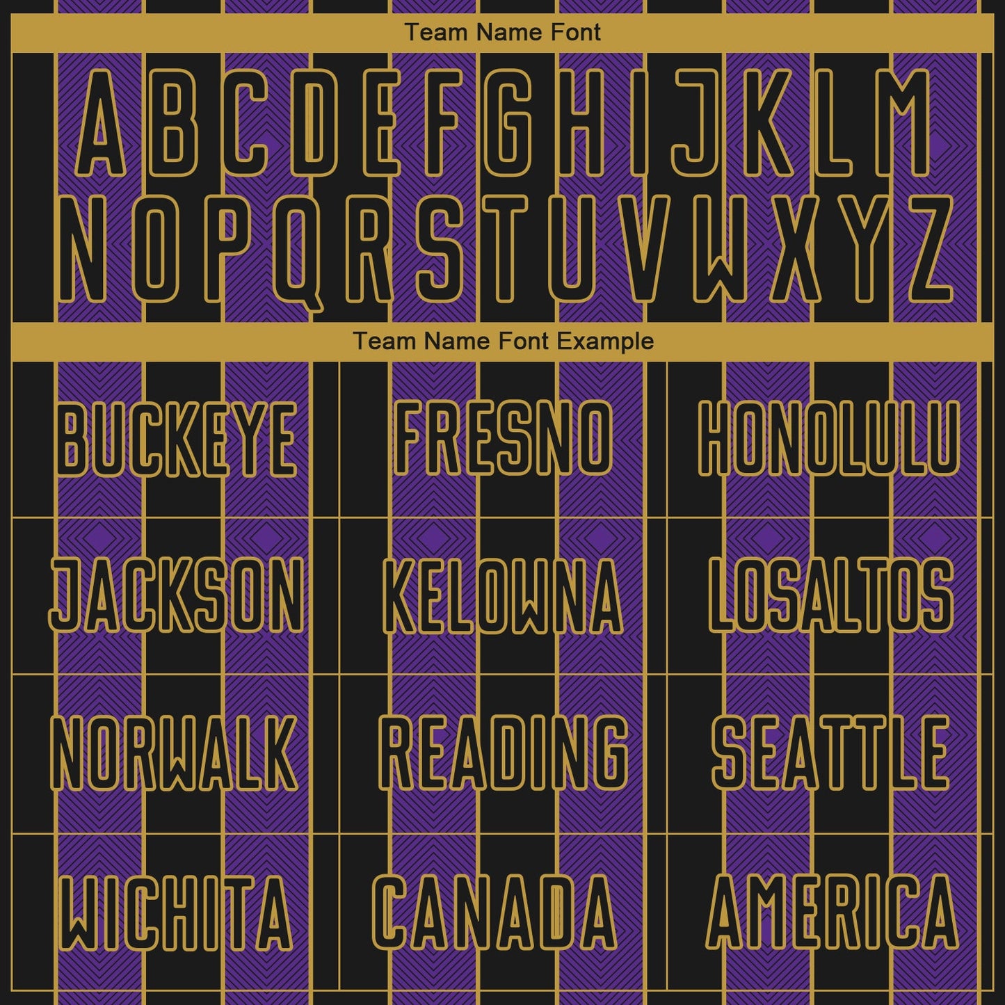 Custom Black Purple-Old Gold Pinstripe Line Sports Sublimation Soccer Uniform Jersey view 5