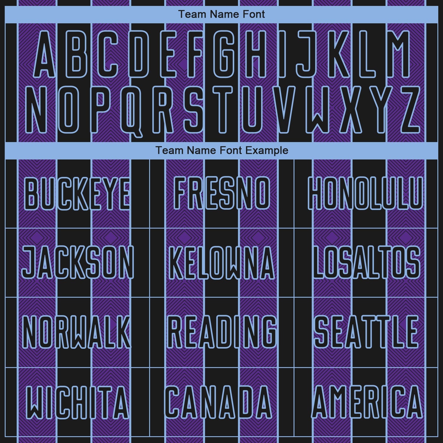 Custom Black Purple-Light Blue Pinstripe Line Sports Sublimation Soccer Uniform Jersey view 5