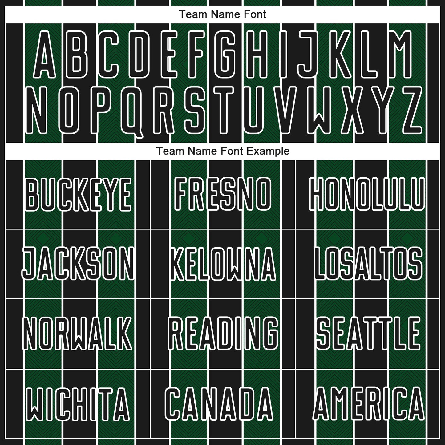 Custom Black Green-White Pinstripe Line Sports Sublimation Soccer Uniform Jersey view 5