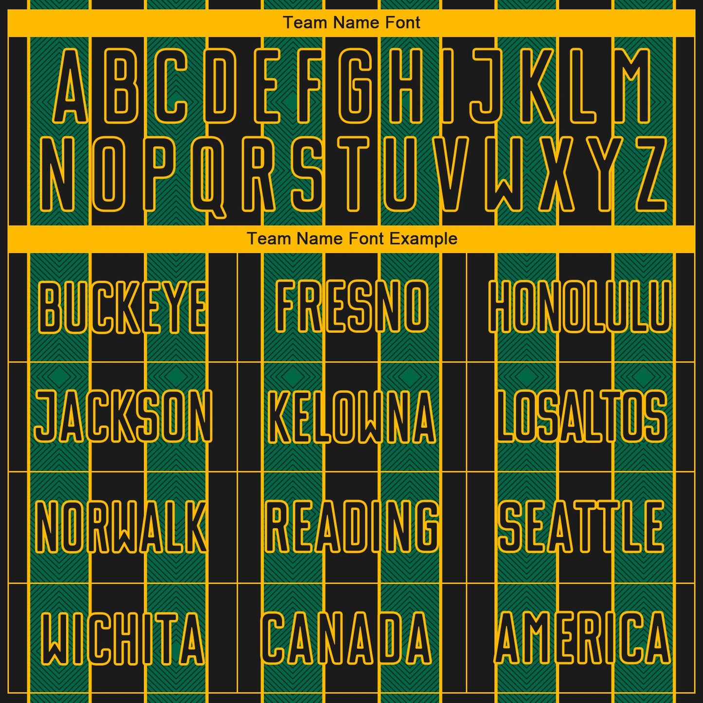 Custom Black Kelly Green-Gold Pinstripe Line Sports Sublimation Soccer Uniform Jersey view 5