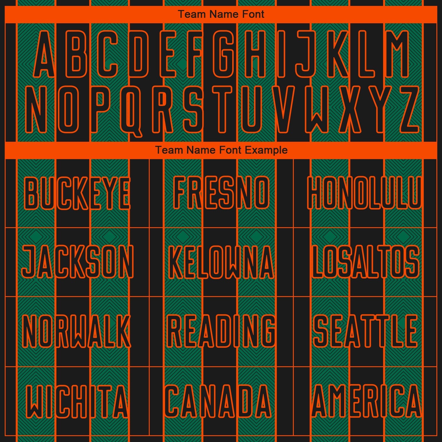 Custom Black Kelly Green-Orange Pinstripe Line Sports Sublimation Soccer Uniform Jersey view 5